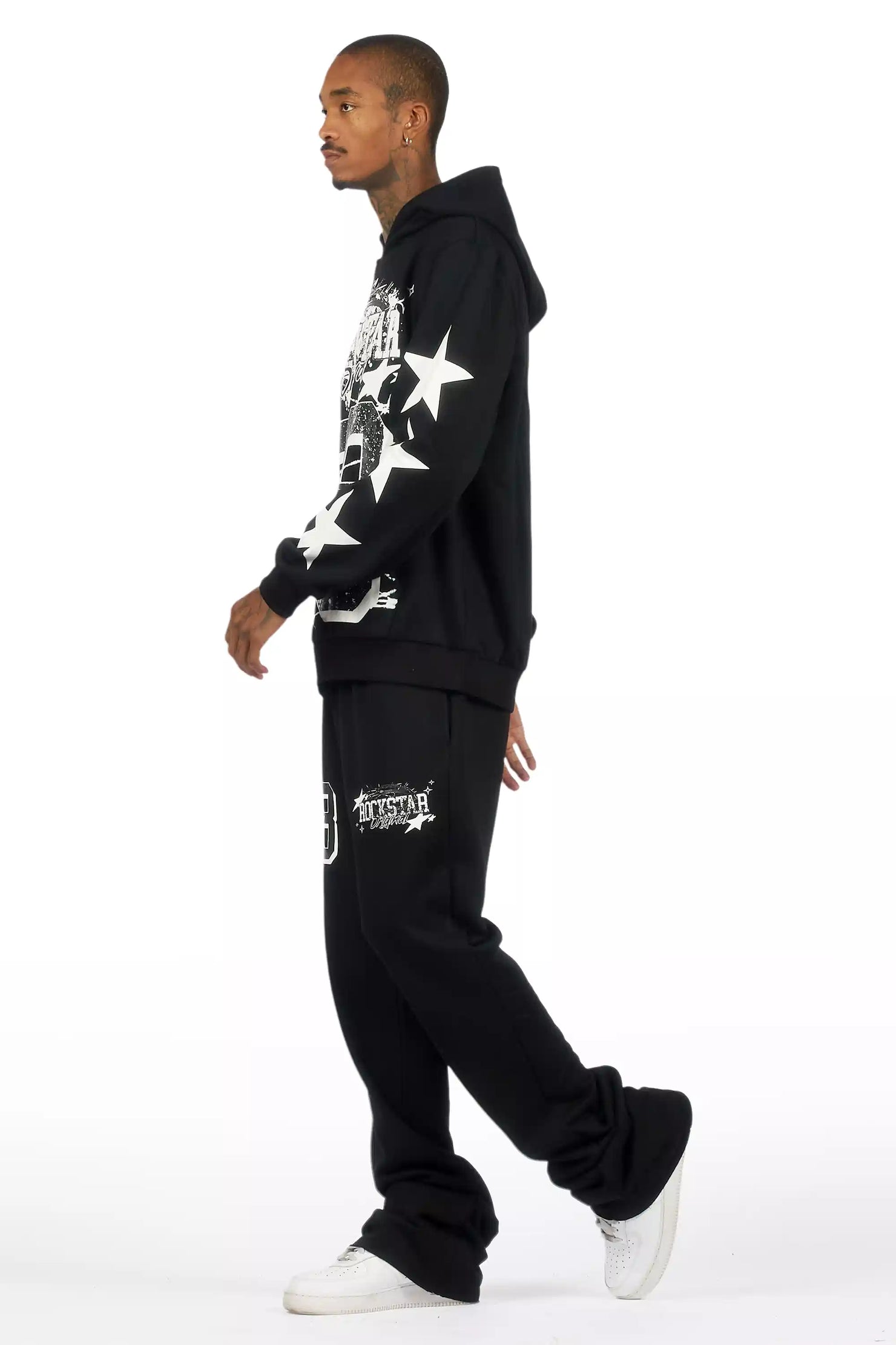 Allstar Black Stacked Track Set