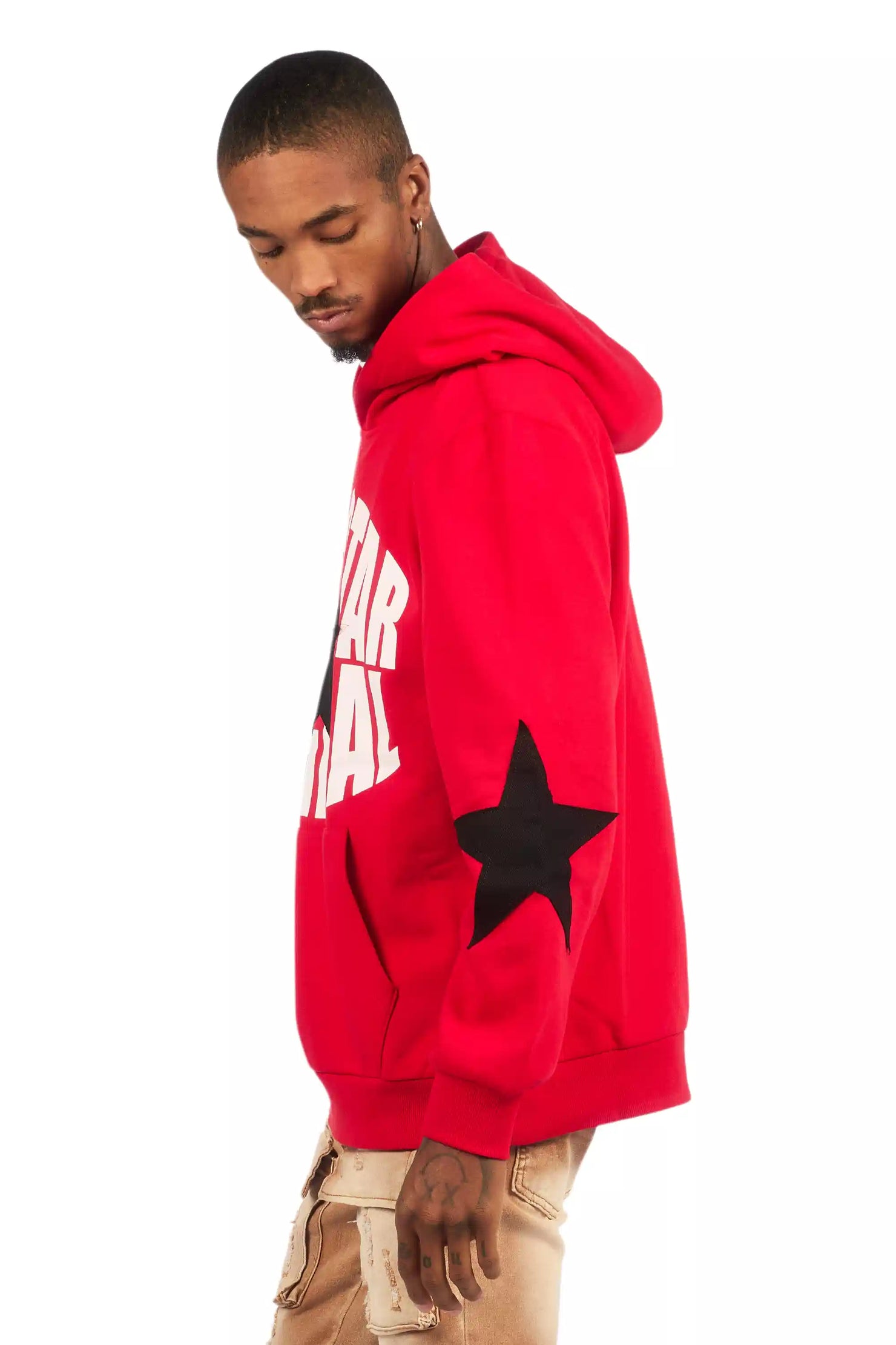 States 2.0 Red Graphic Hoodie