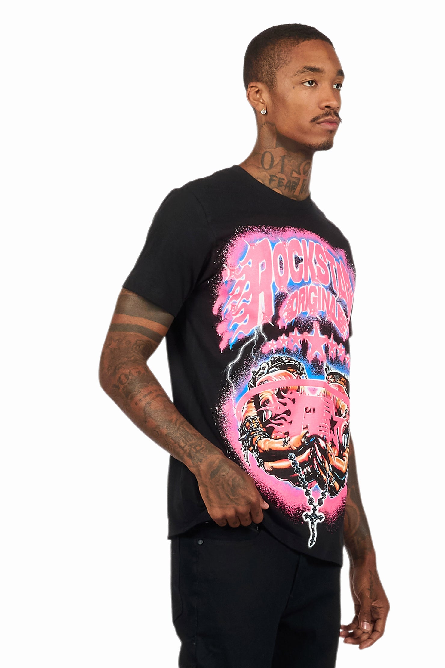 Cairo Black Graphic T-Shirt