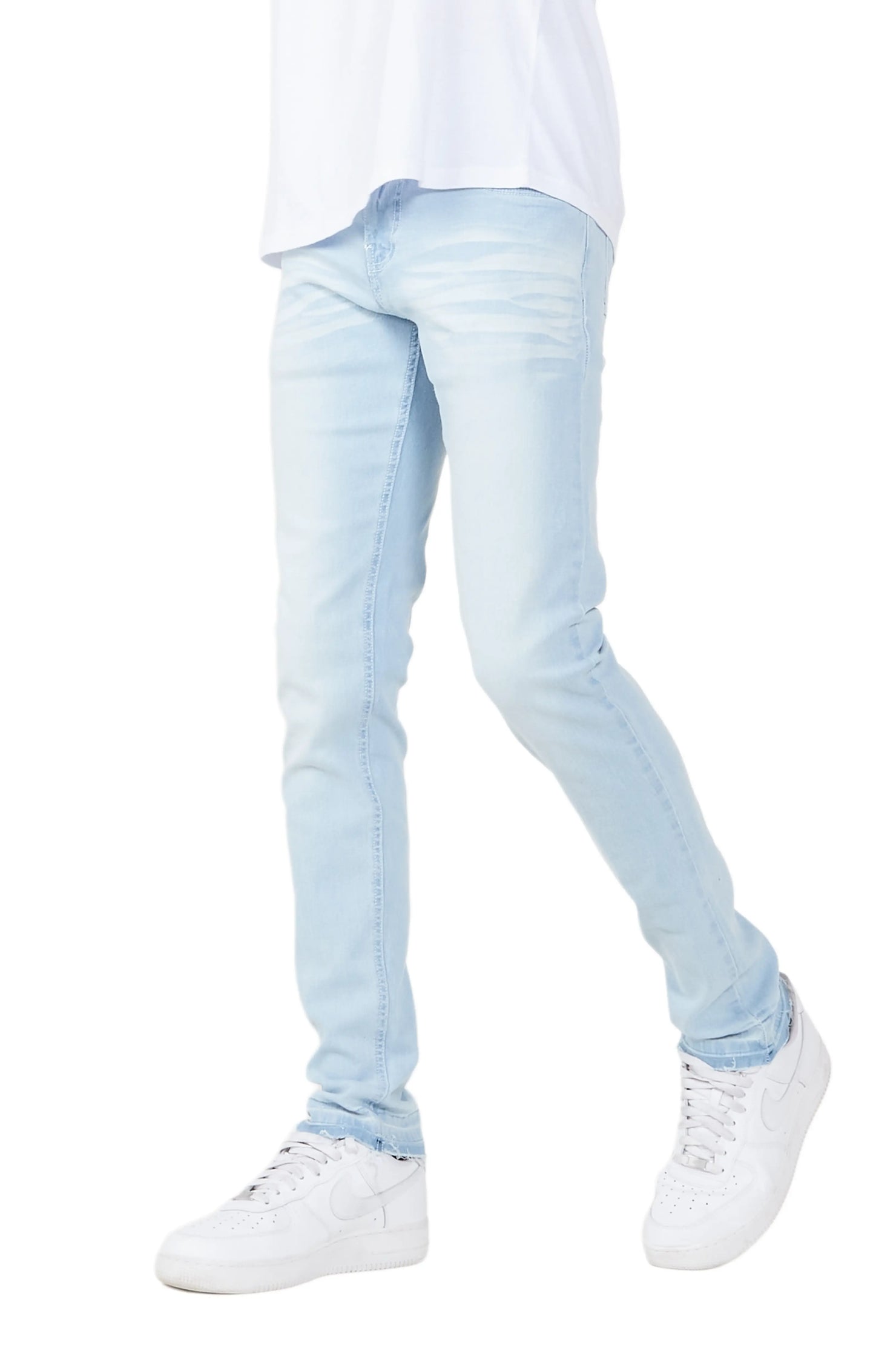 Jaecee Snow Ice Denim Jean