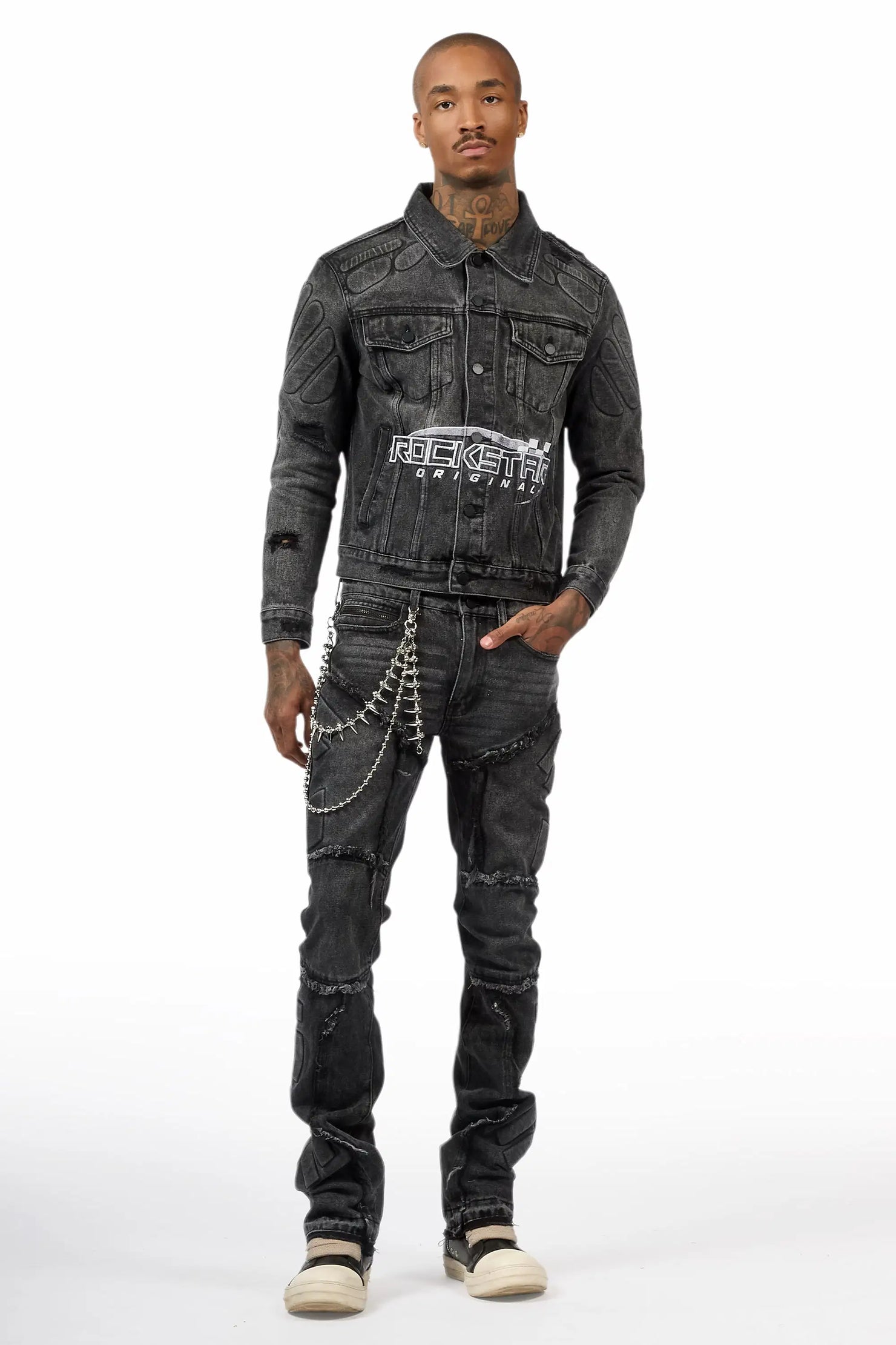 Bulletproof Silver Wallet Chain