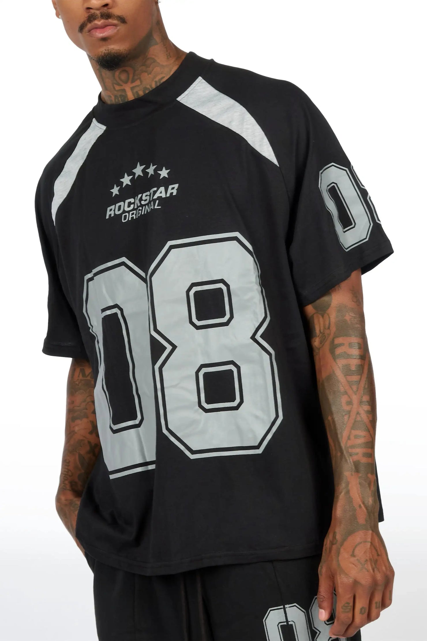 Wenner Black T-Shirt/Barrel Fit Set