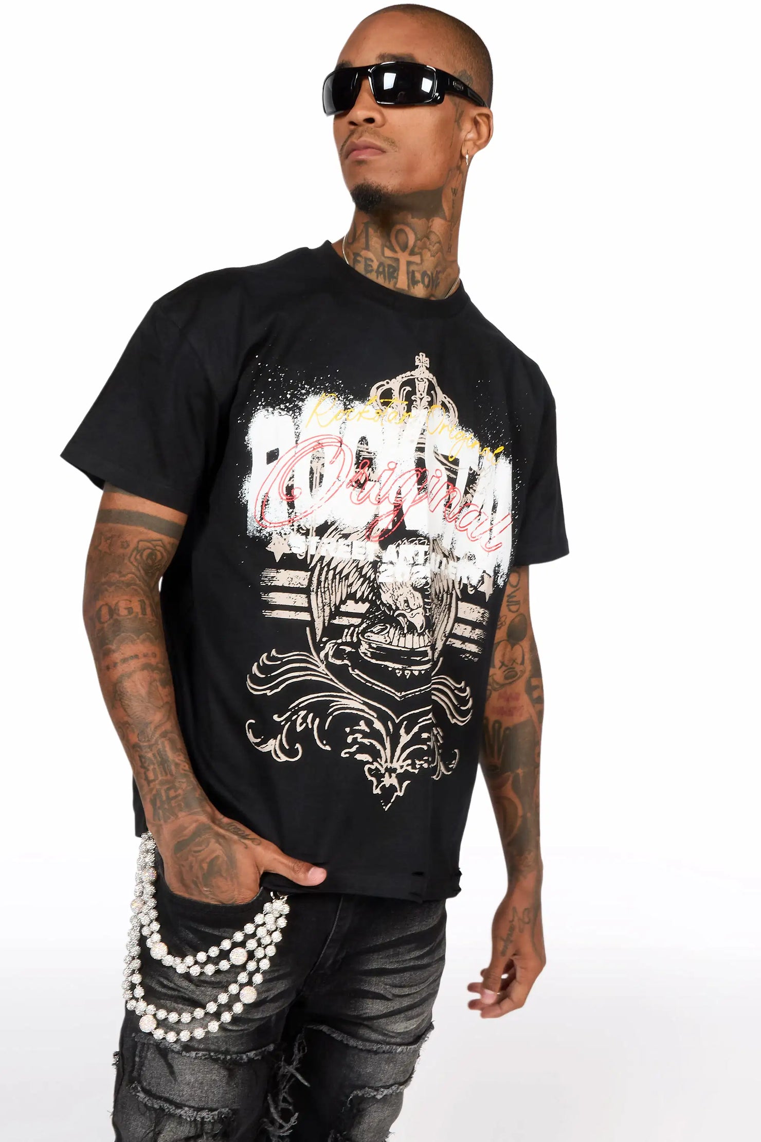 Irix Black/ White Oversized Graphic T-Shirt
