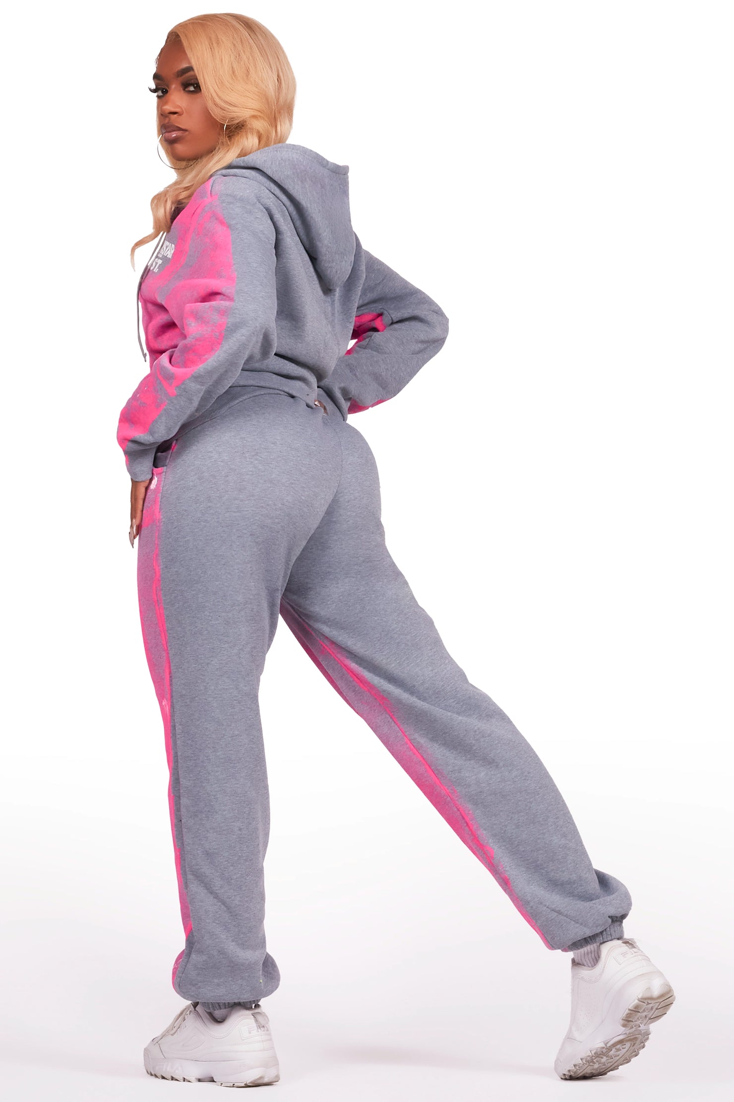 Alaiyah Grey Oversized Trackset