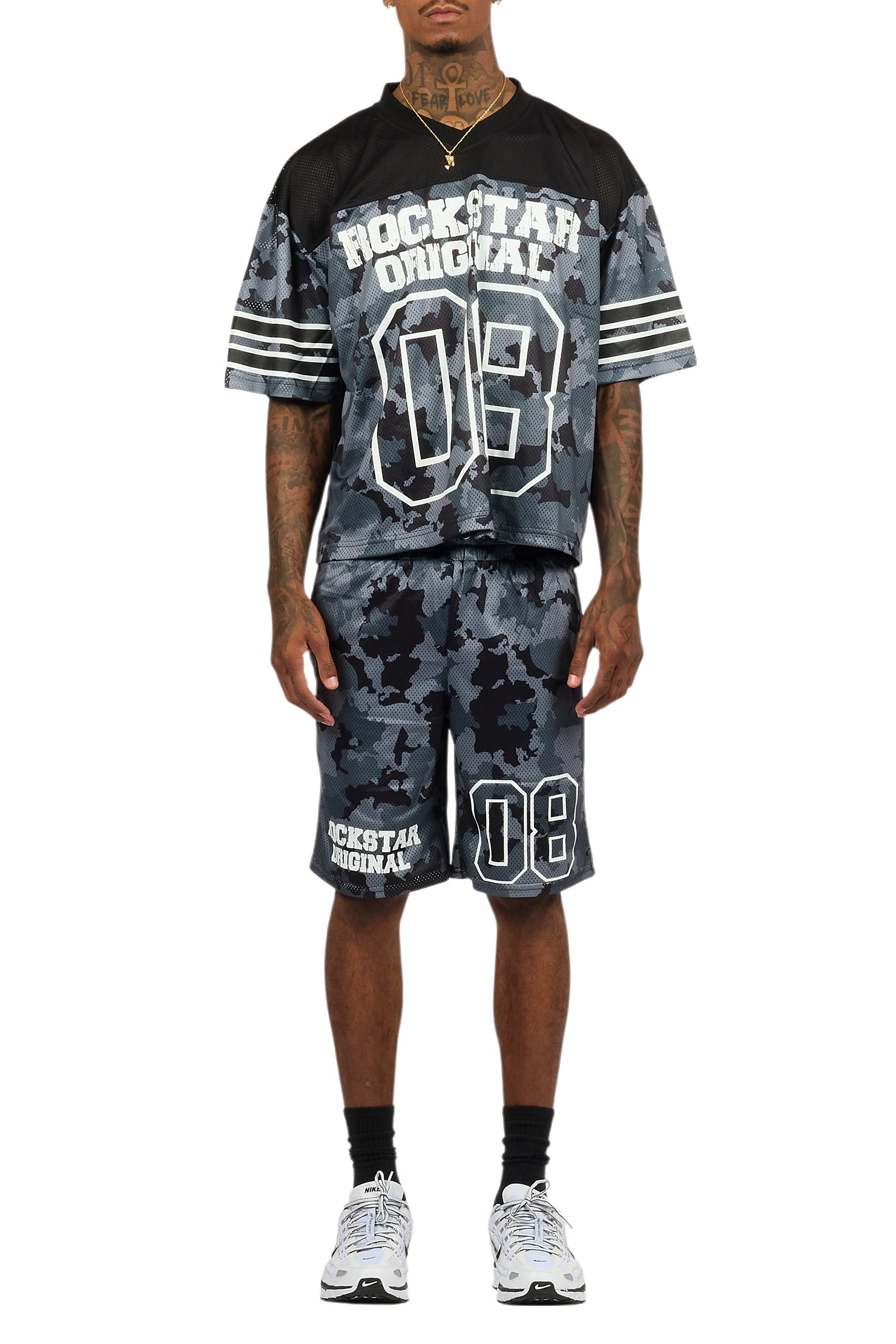 Fero Black T-Shirt/Short Set