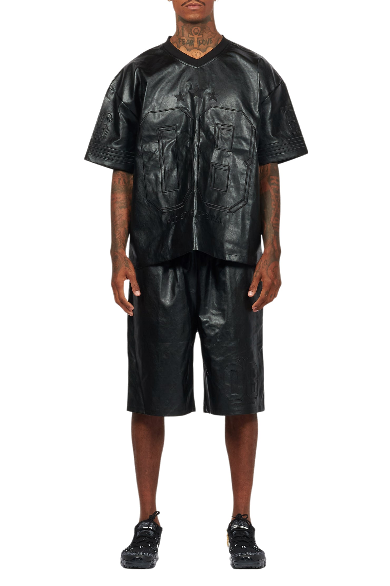 Antosha Black T-Shirt/Short Set