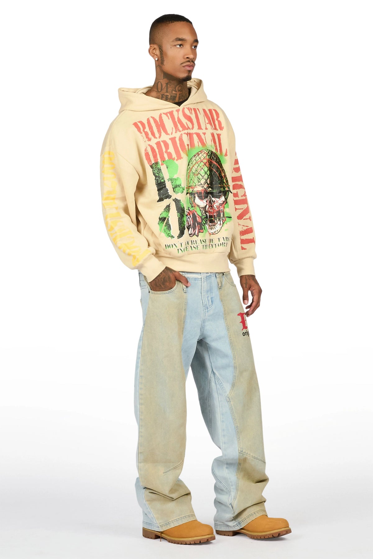Ronin Blue Baggy Fit Jean
