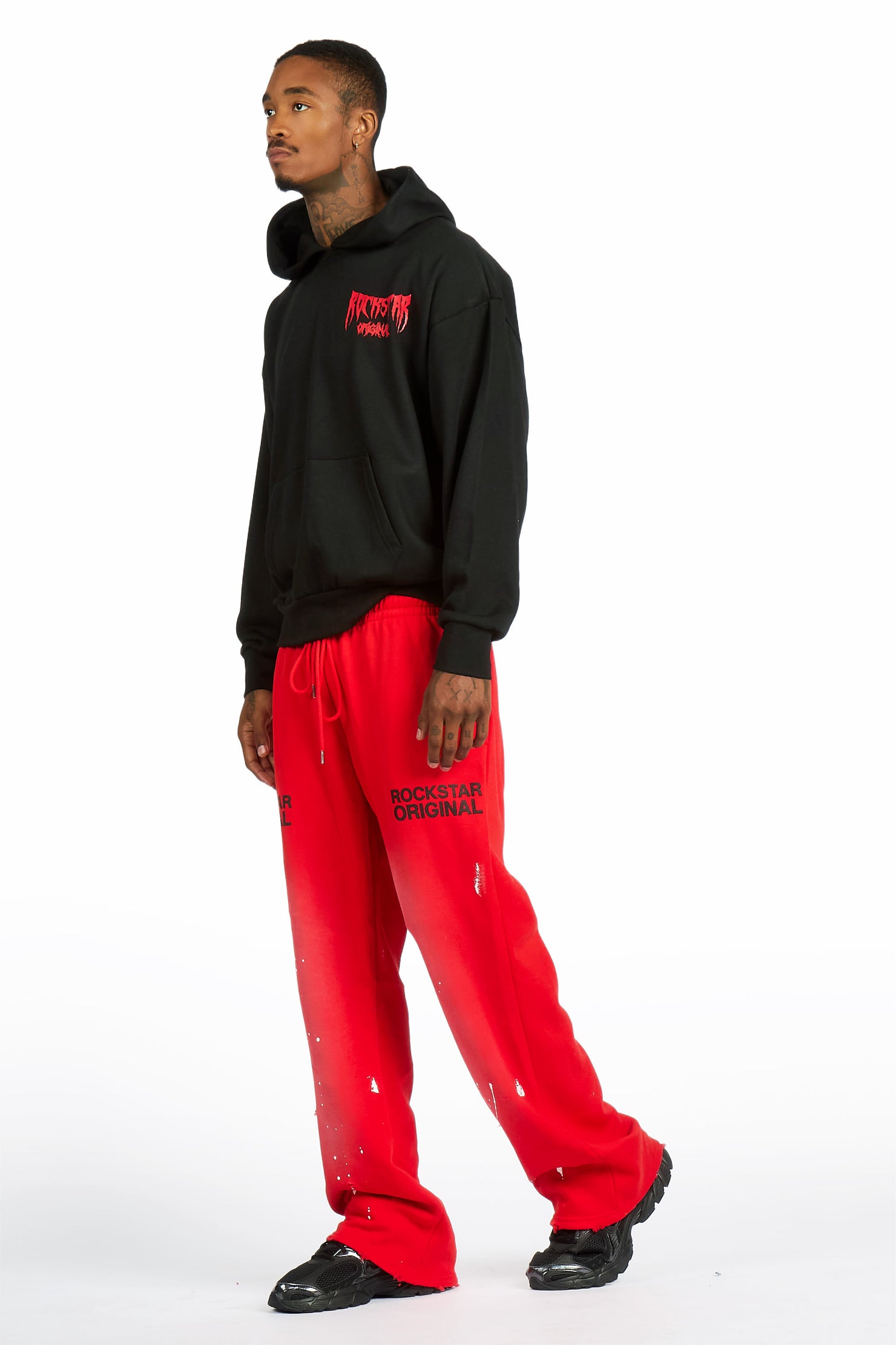 Reign Red Relaxed Track Pant