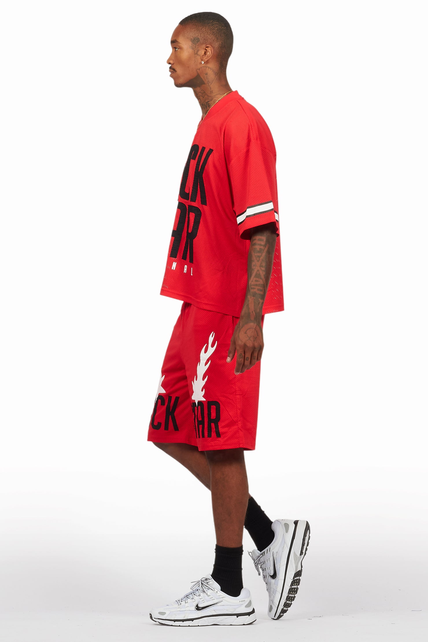 Climi Red T-Shirt/Short Set