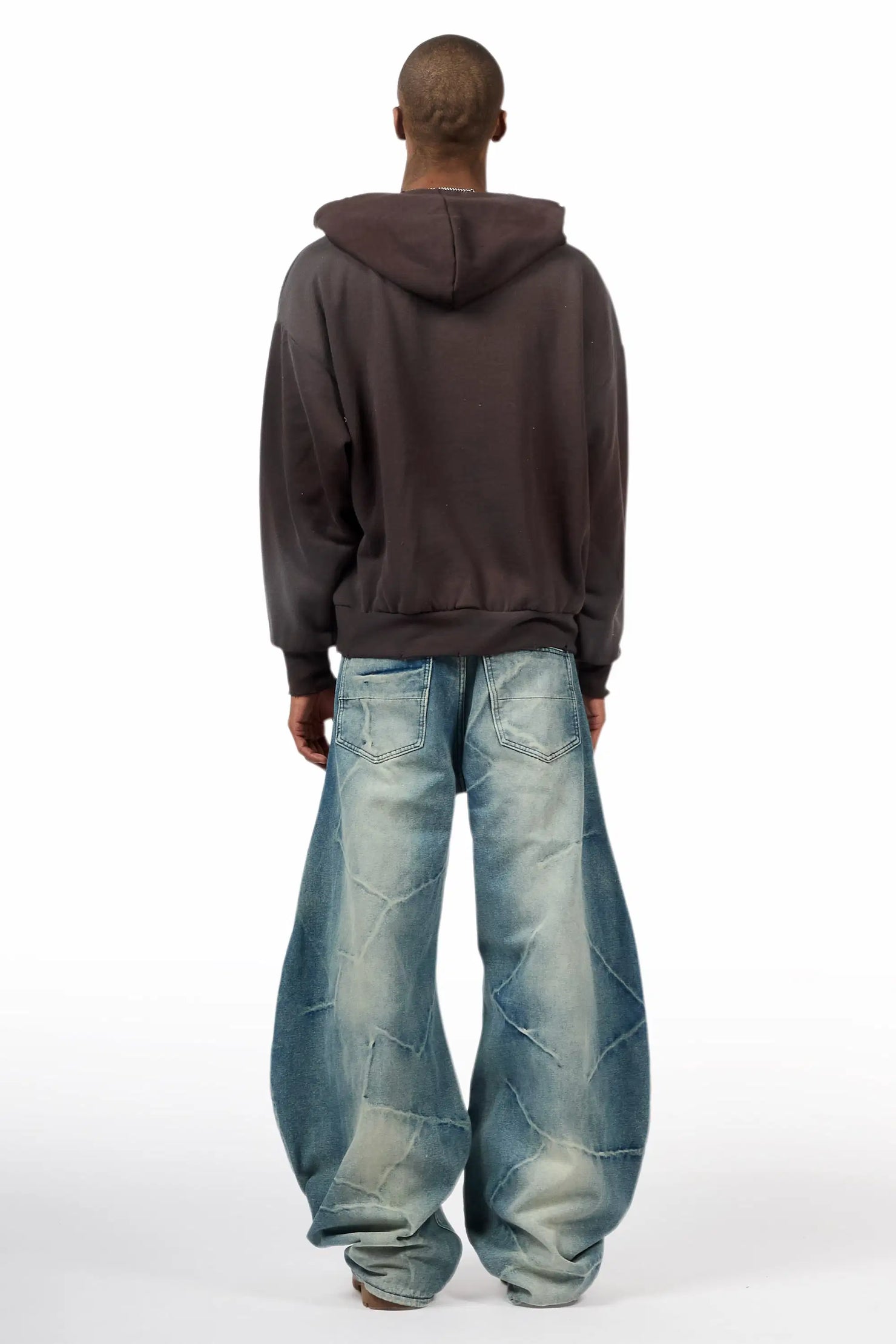 Harlem Blue Barrel Fit Jean