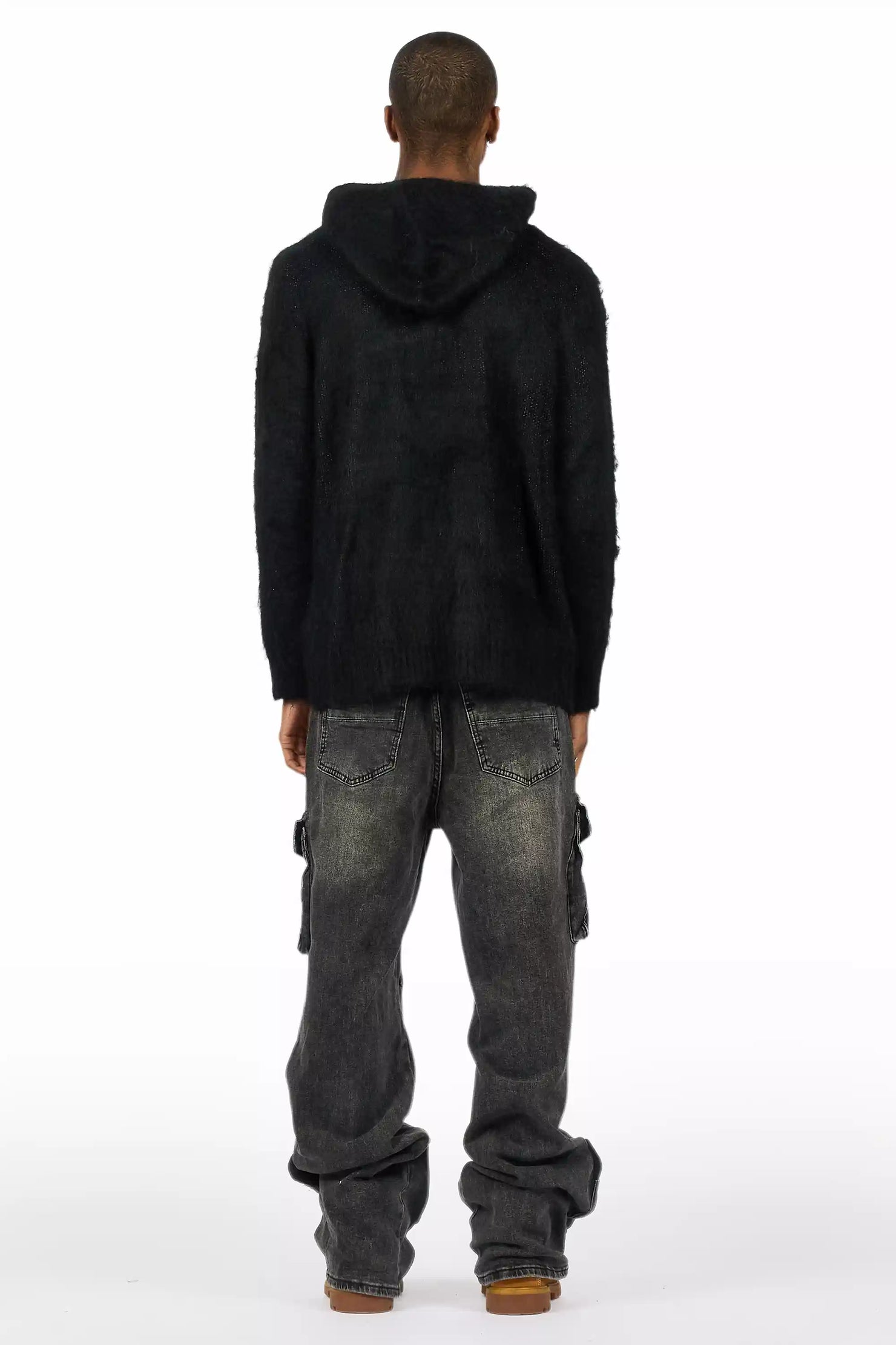 Velo Black Baggy Fit Jean