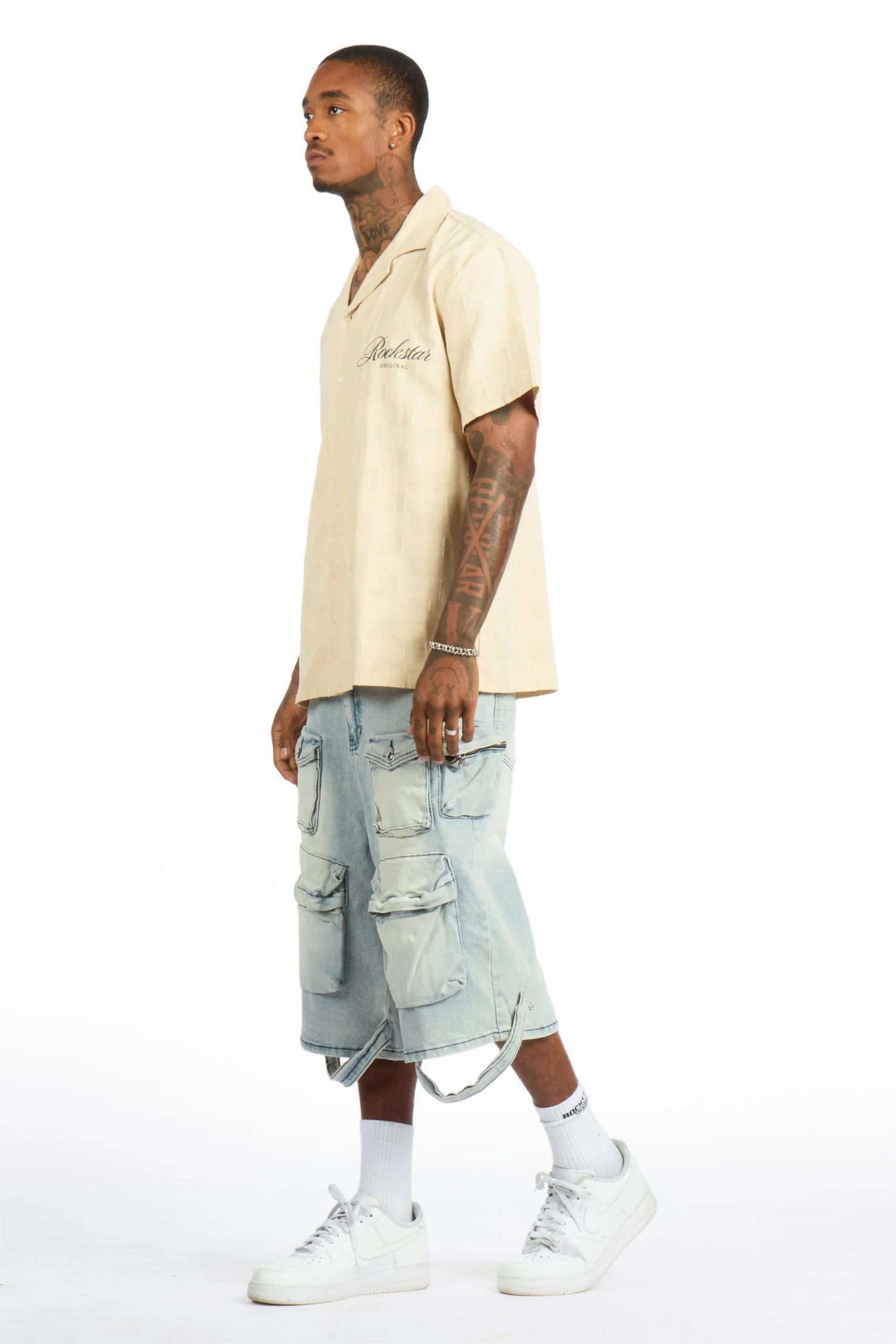 Mahesh Blue Denim Short