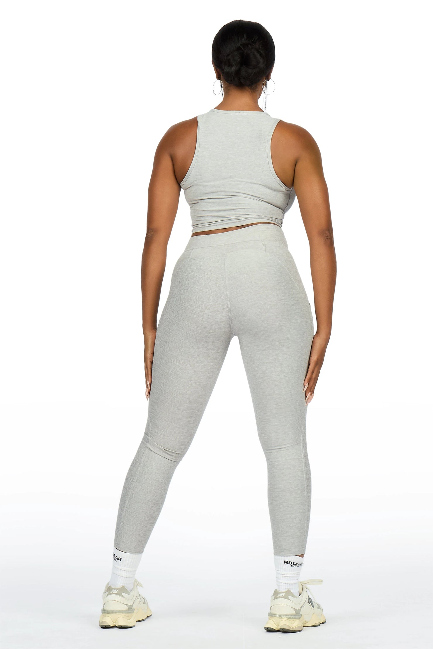 Laveta Grey Tank Active Set