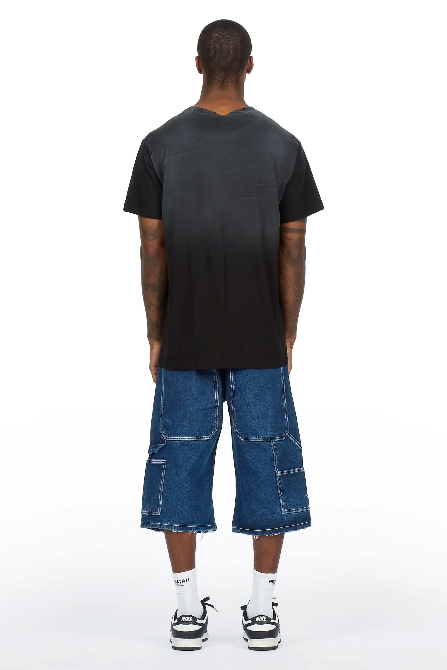 Nysean Blue Denim Jort