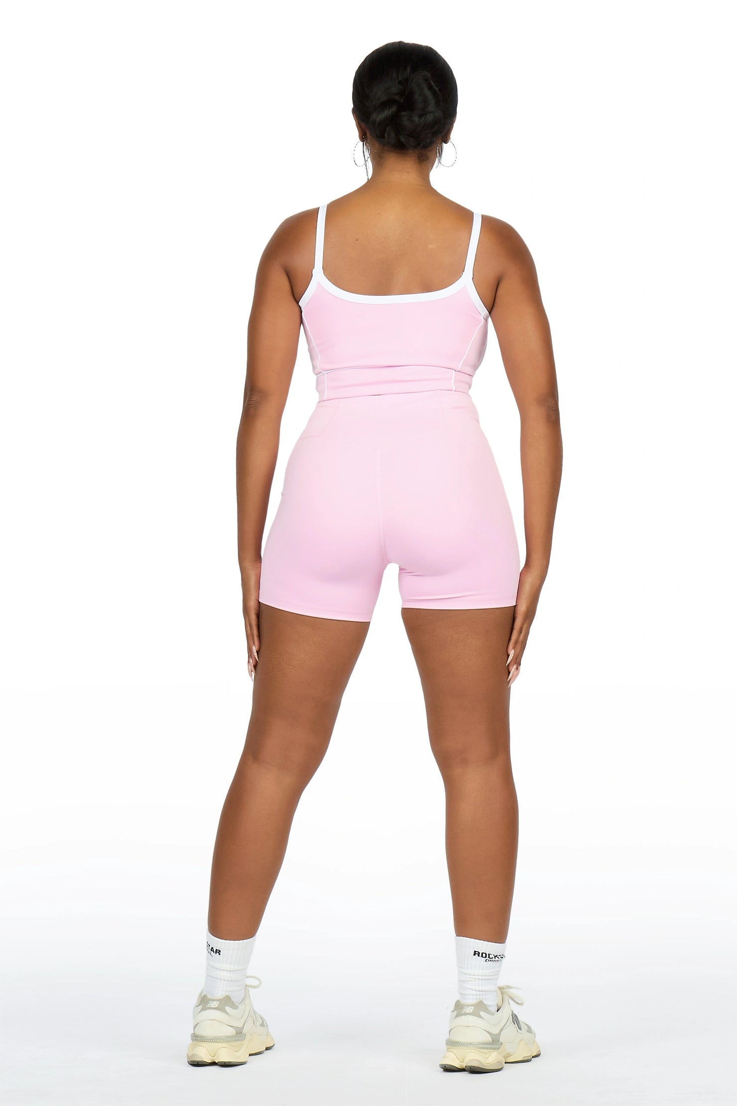 Lamiria Pink Active Bike Short Set