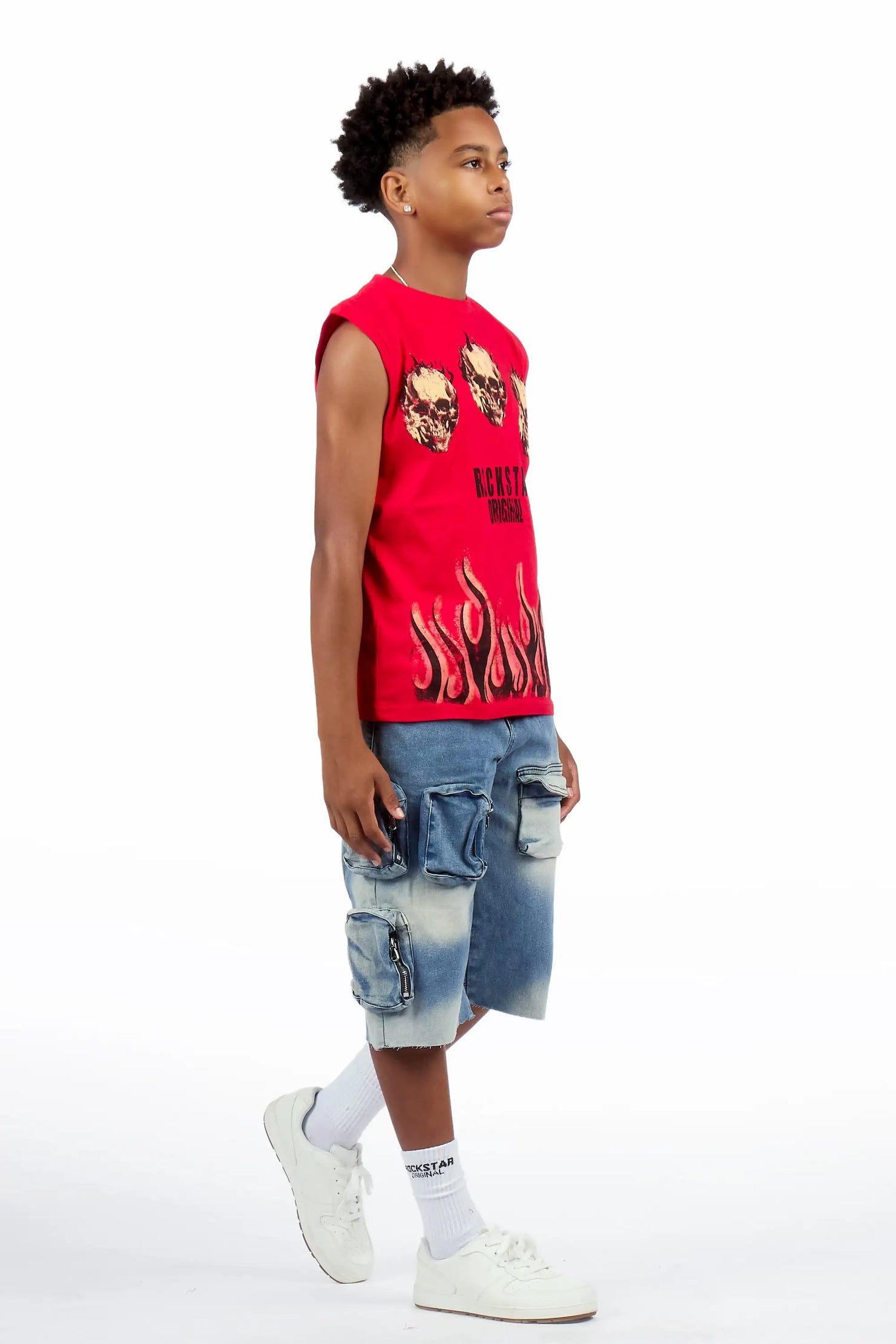 Boys Pocketeer Tint Denim Short