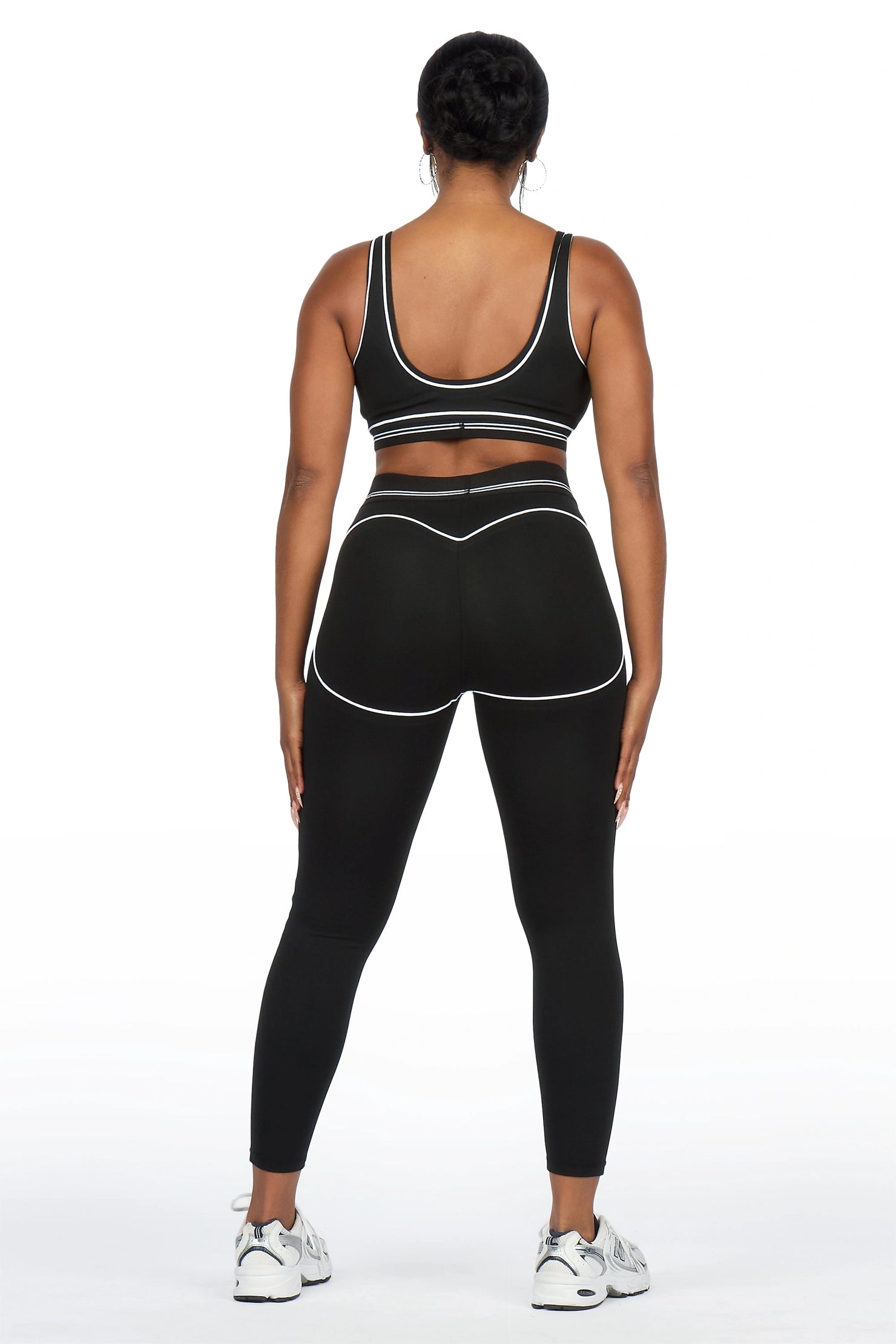 Shamari Black Tank Active Legging Set