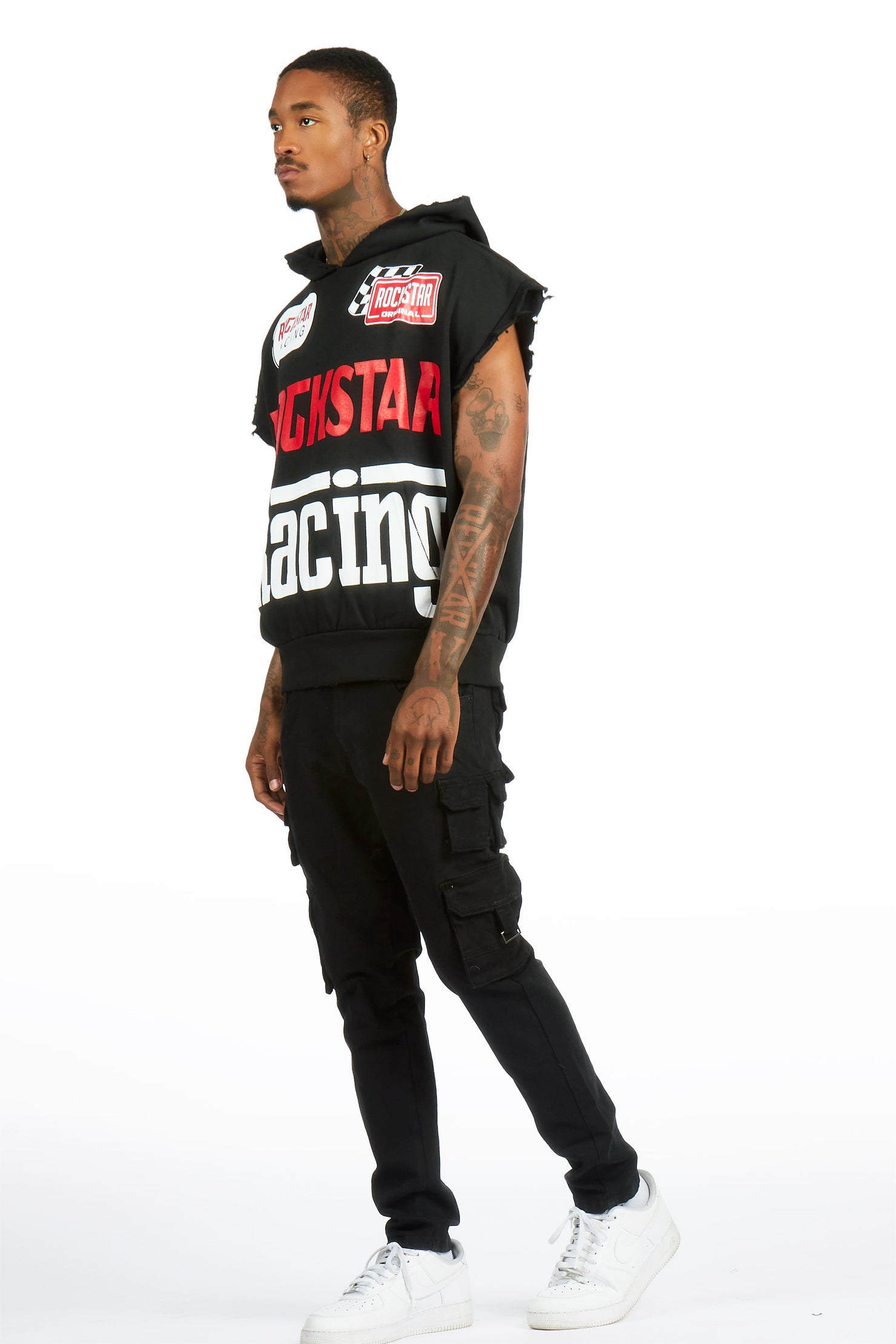 Flores Black Slim Fit Jean
