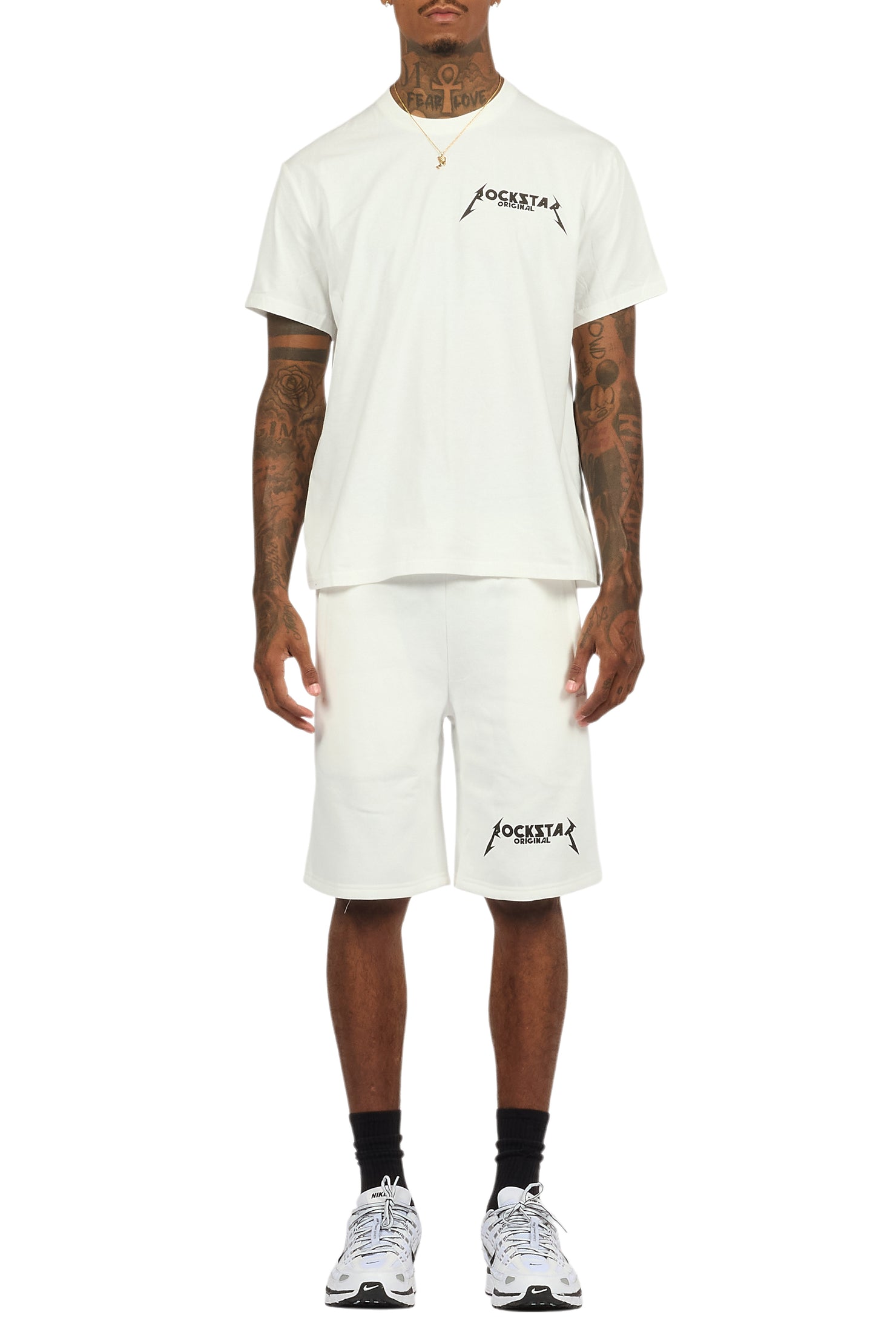 Buck White Short Set