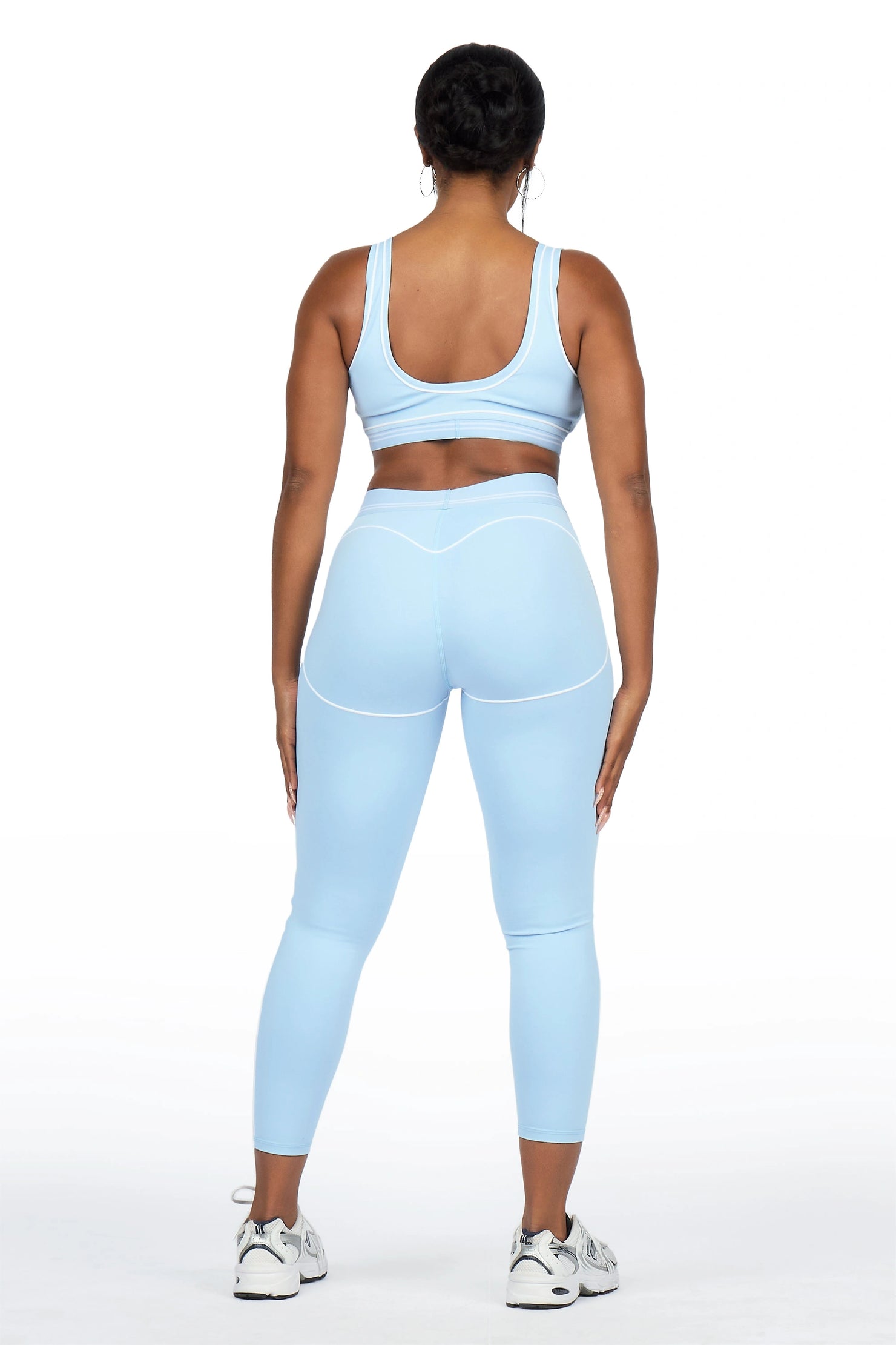 Shamari Light Blue Tank Active Legging Set