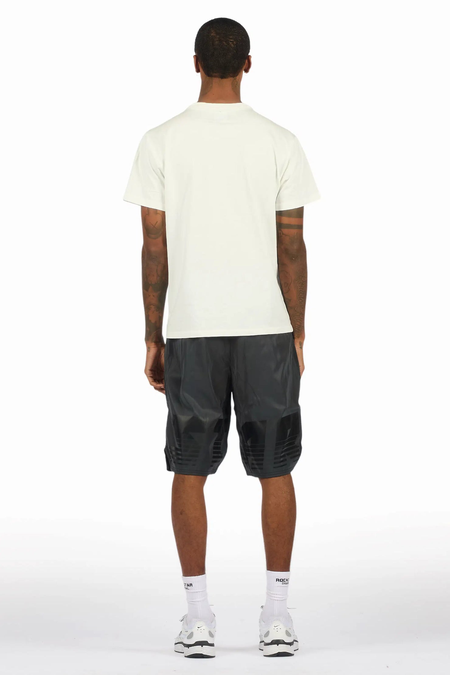 Xadrian White T-Shirt/Short Set
