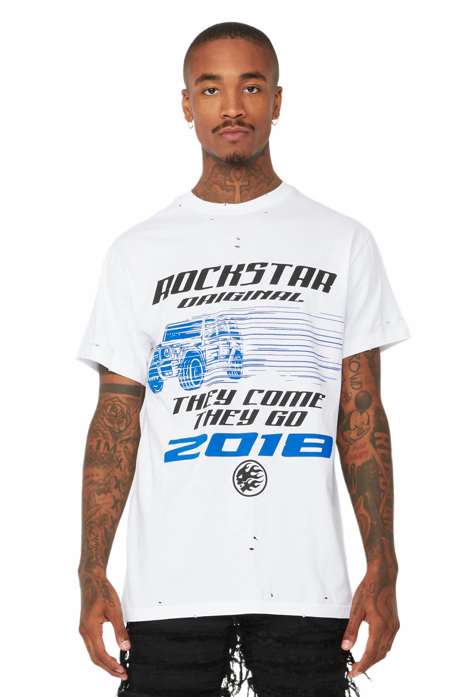 Jago White Graphic T-Shirt