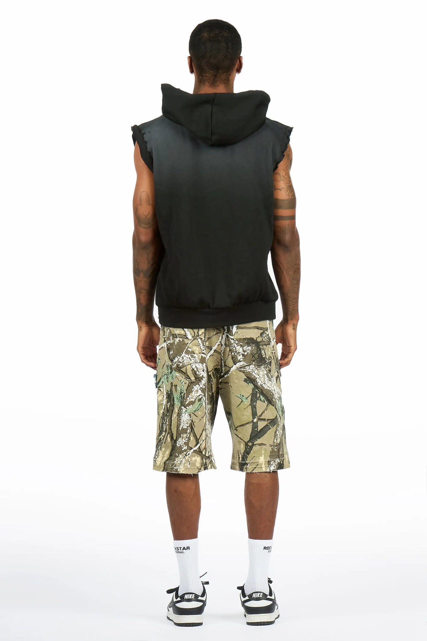 Espen Tree Camo Denim Short