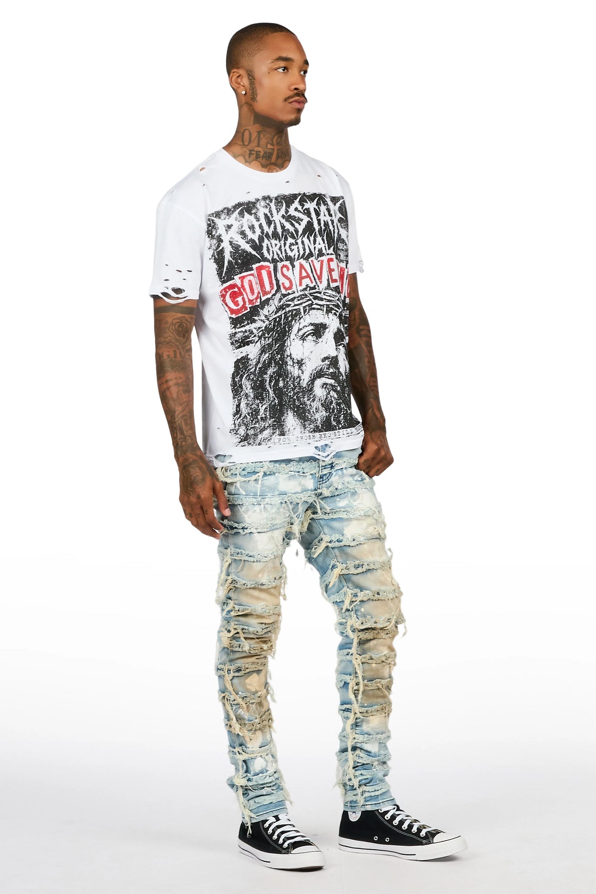 Garson Light Wash Skinny Fit Jean