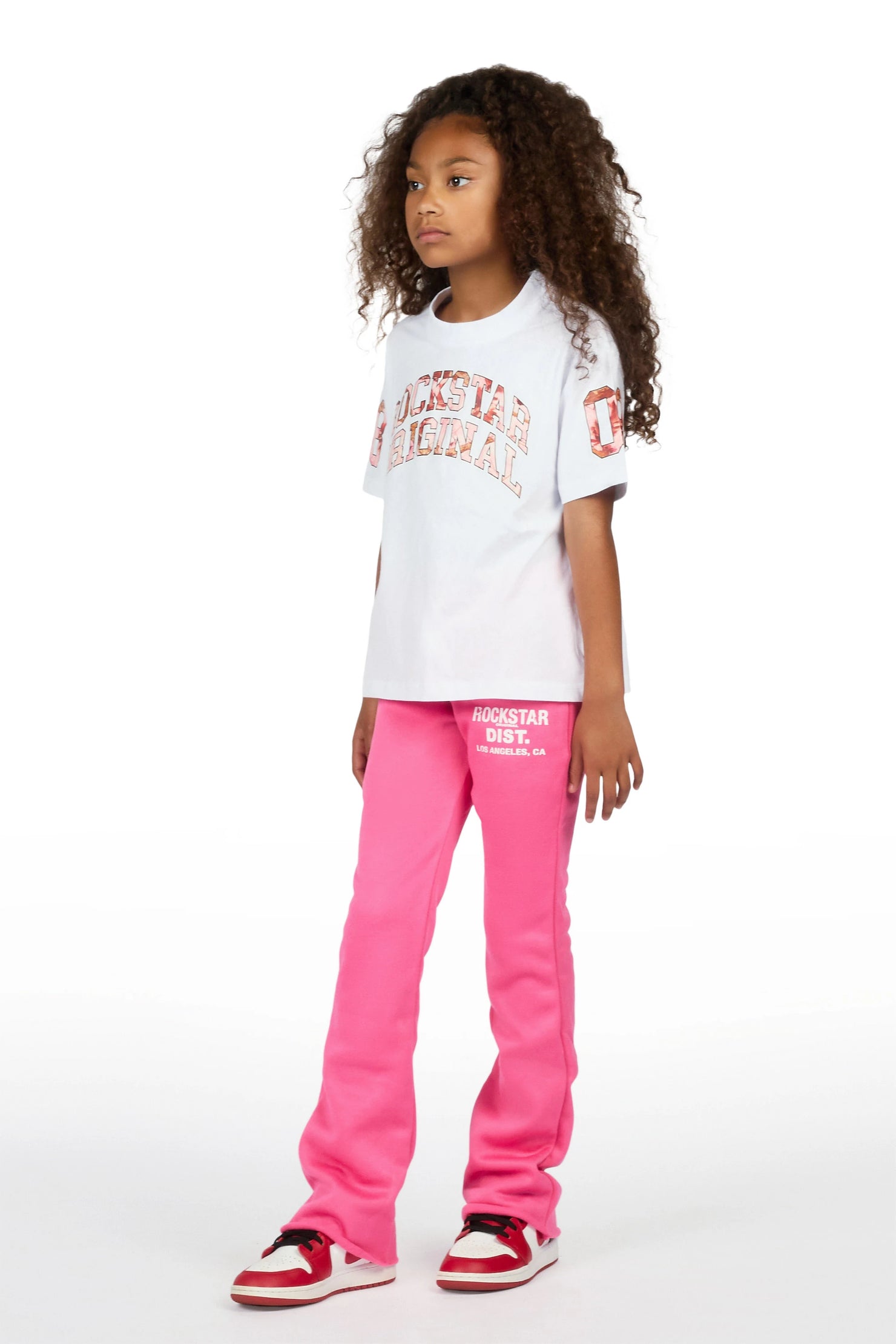 Girls Dalasia 2.0 Pink Track Pant
