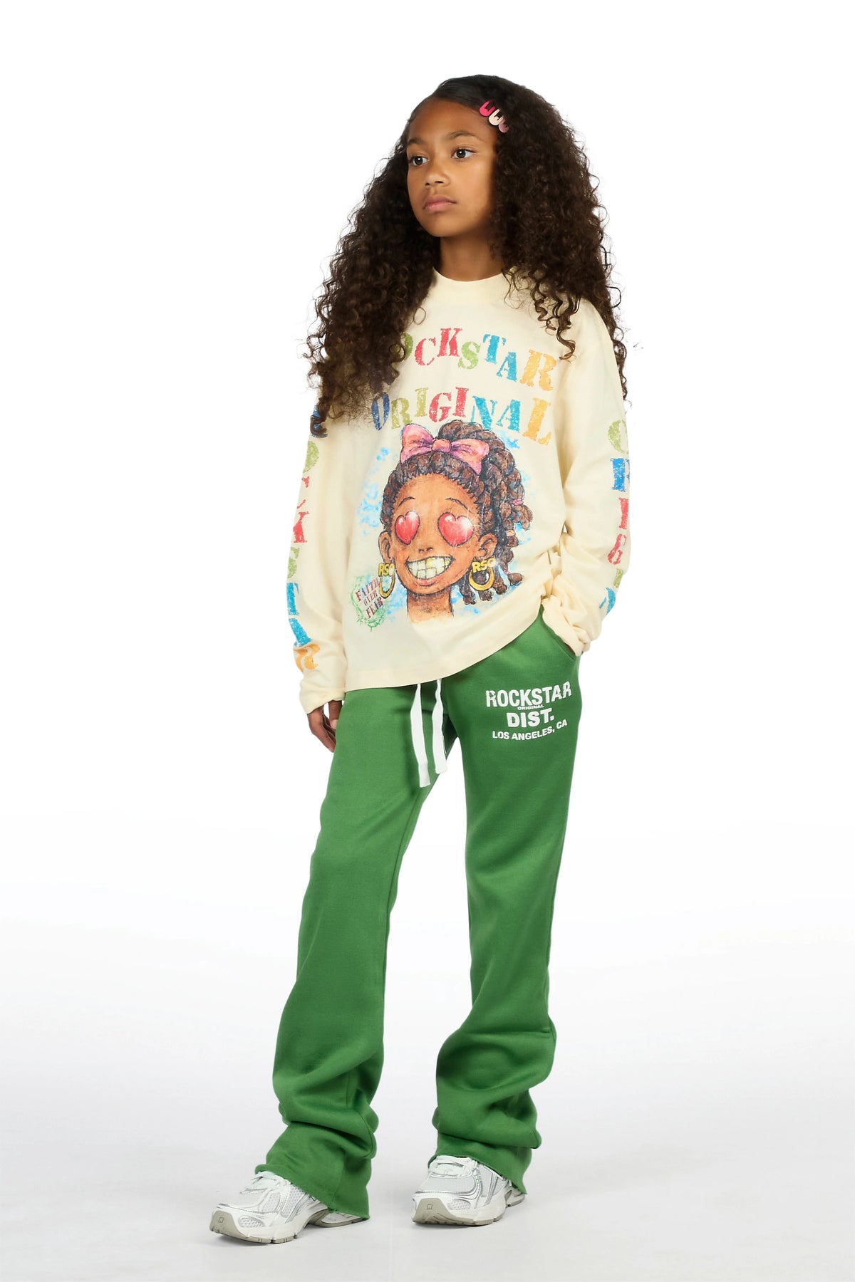 Girls Dalasia 2.0 Olive Track Pant