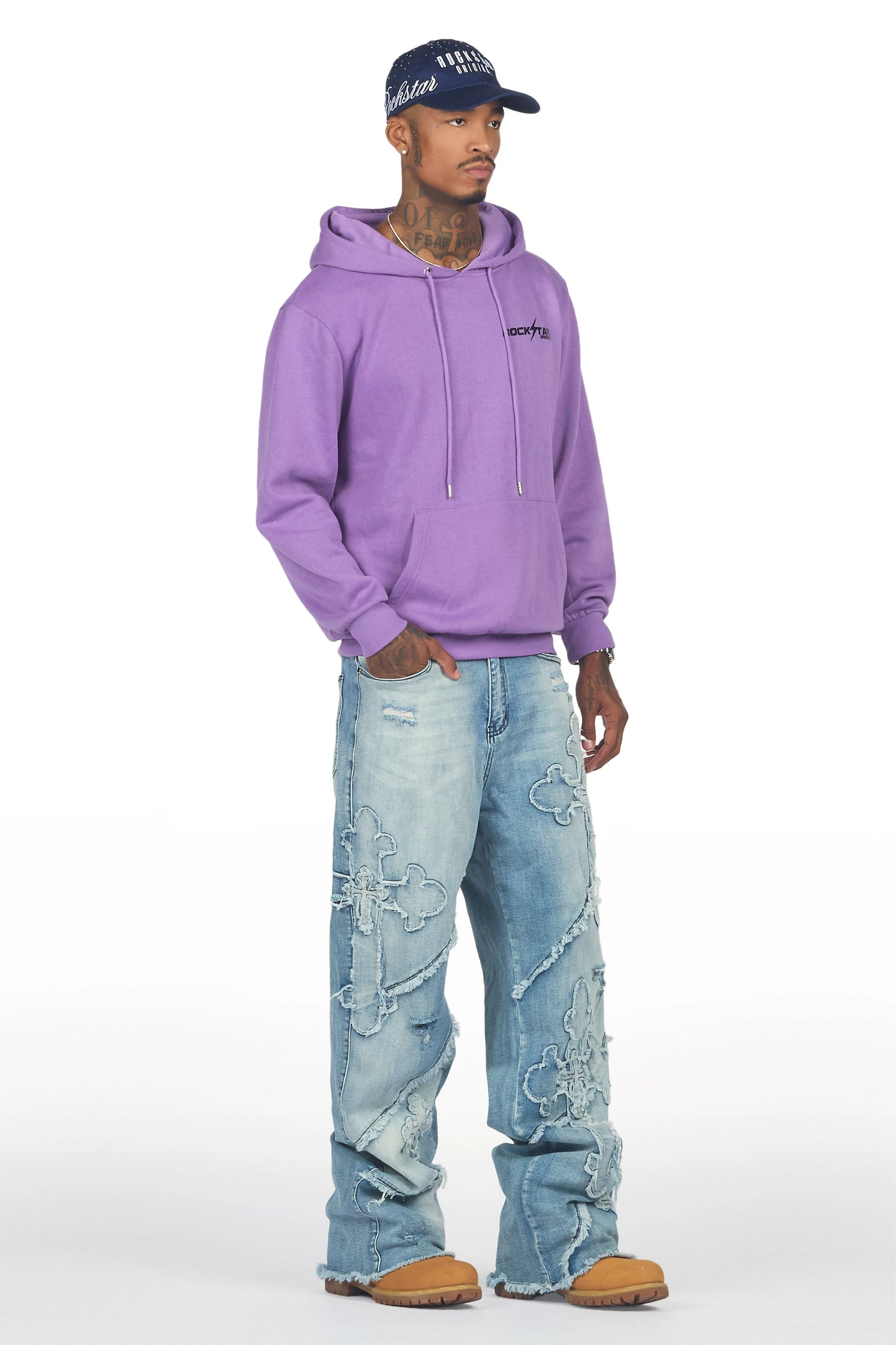 Krose Blue Baggy Fit Jean