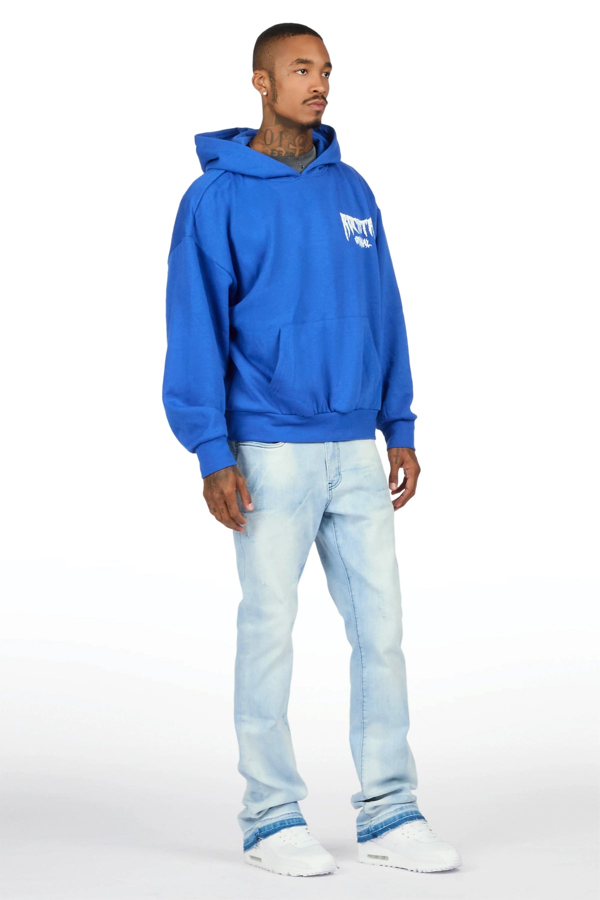 Belnav Light Blue Stacked Jean