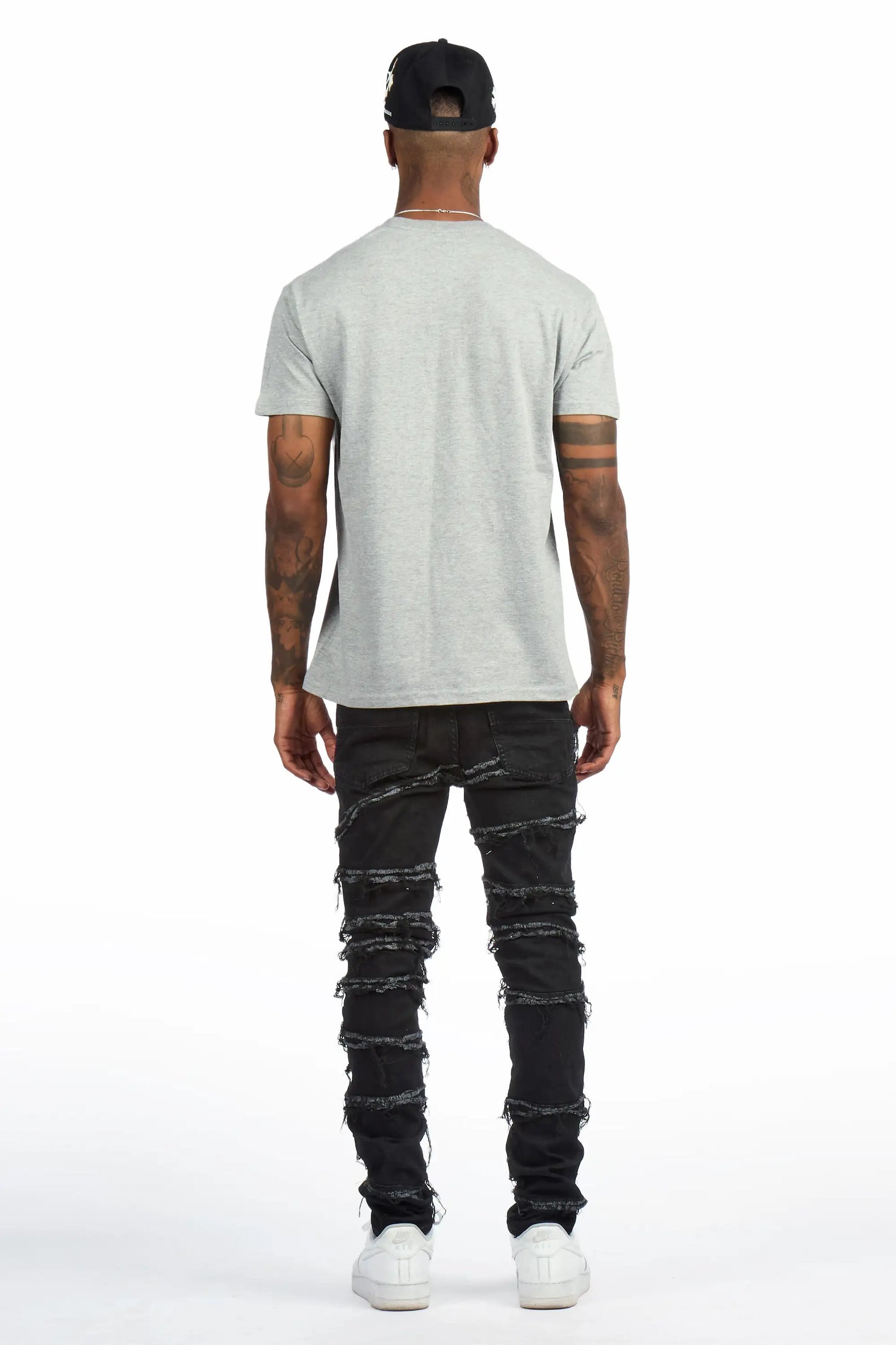 Vasco Black Skinny Fit Jean
