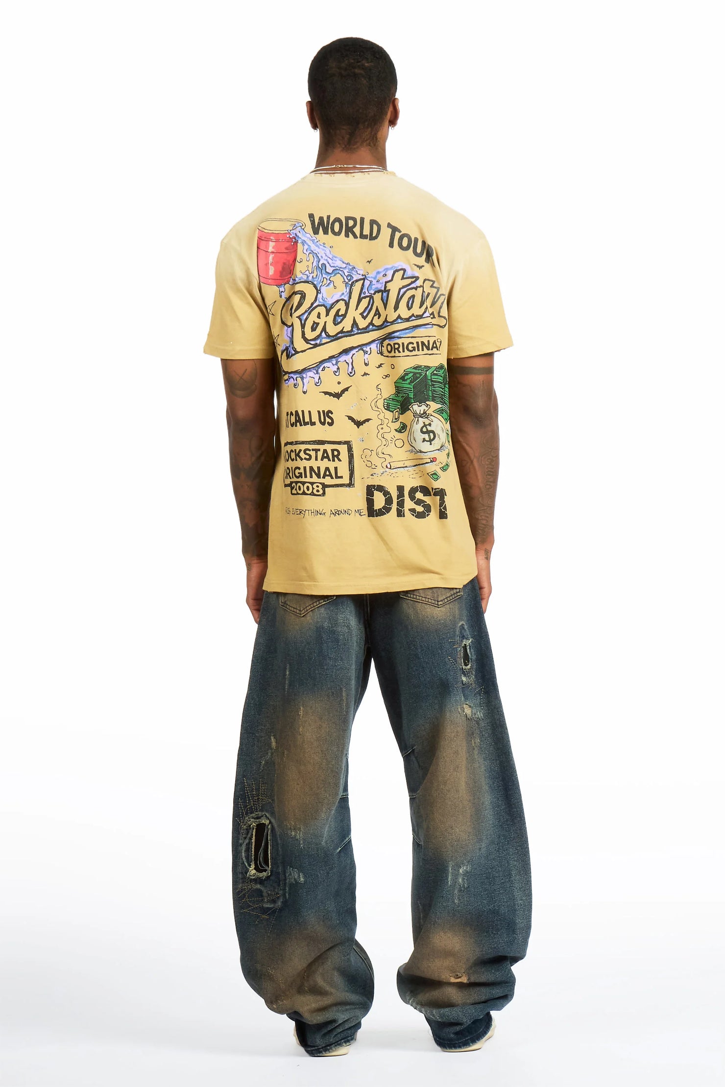 Tylen Blue Barrel Fit Jean