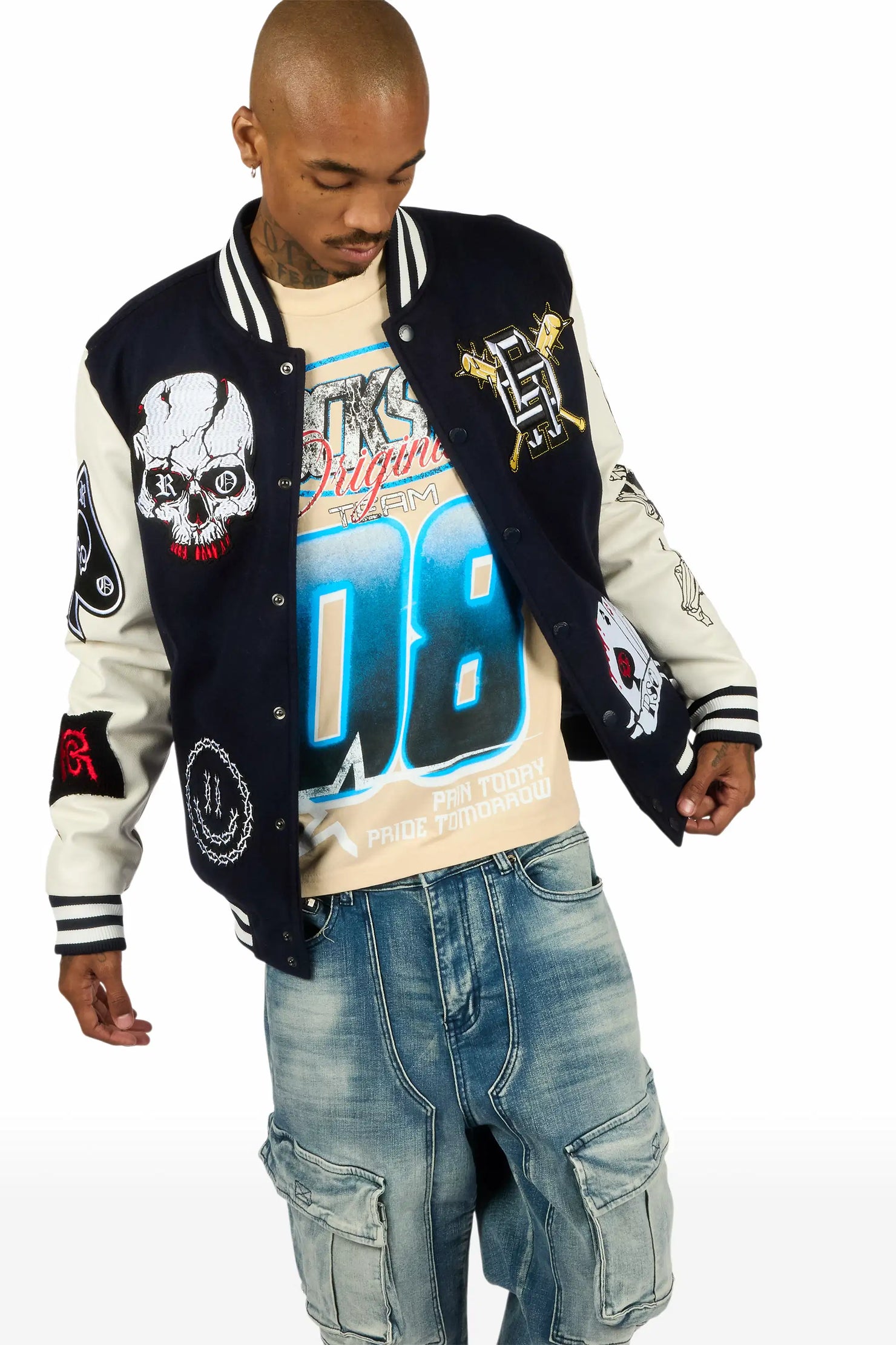 Velo Blue Baggy Fit Jean