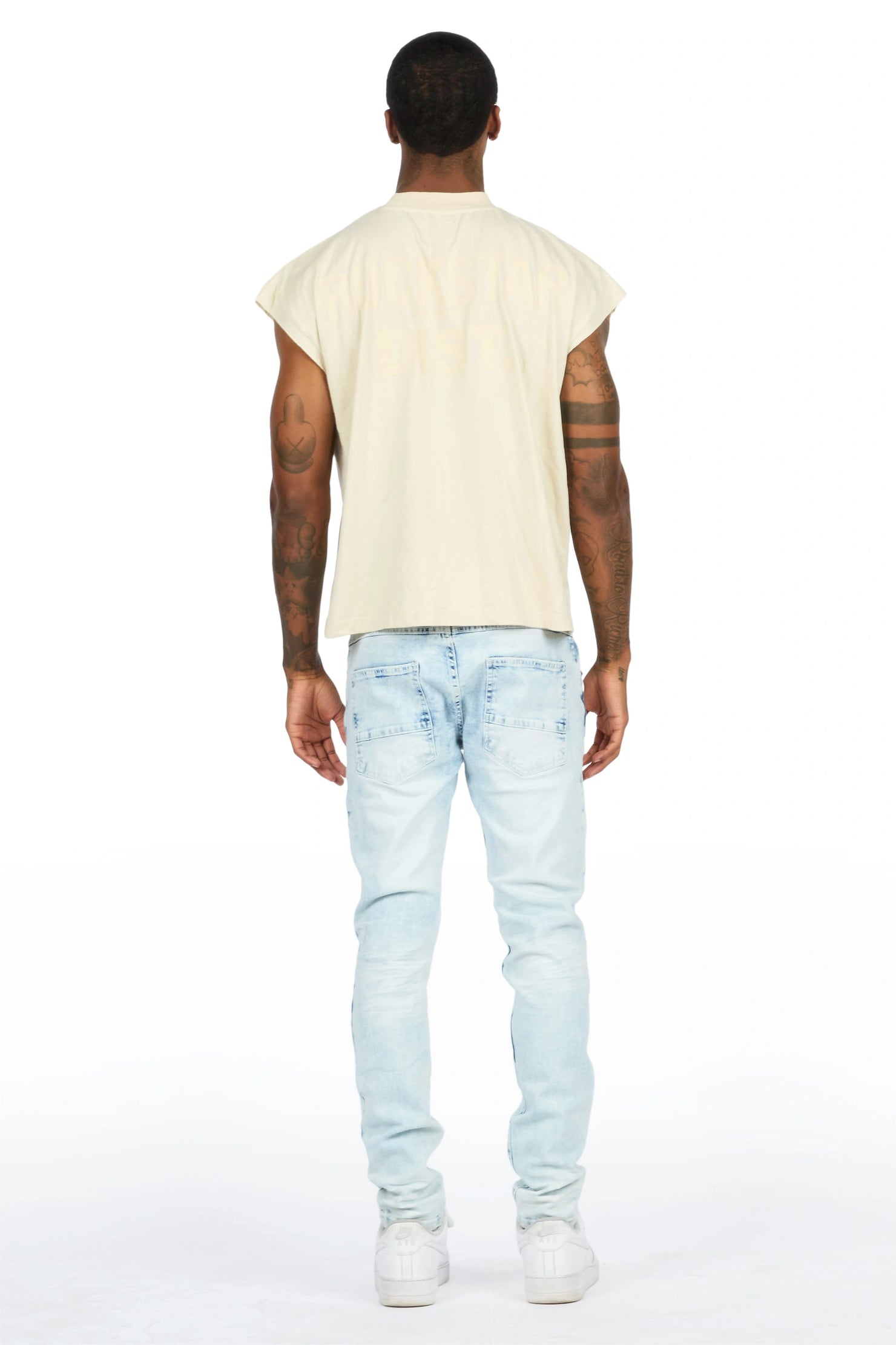 Kennet Bleach Blue Slim Fit Jean
