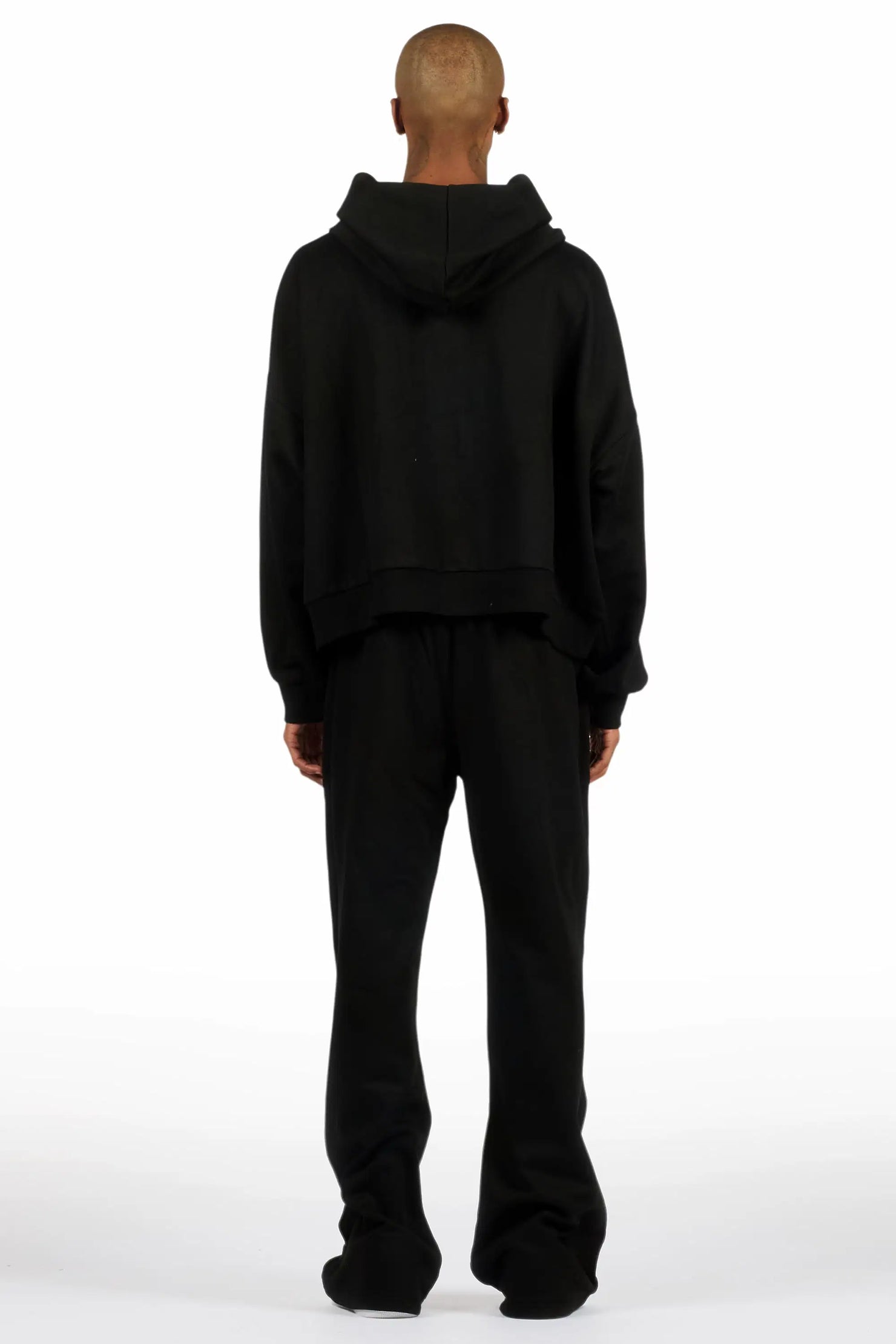 Staple Black Hoodie Baggy Fit Pant Track Set