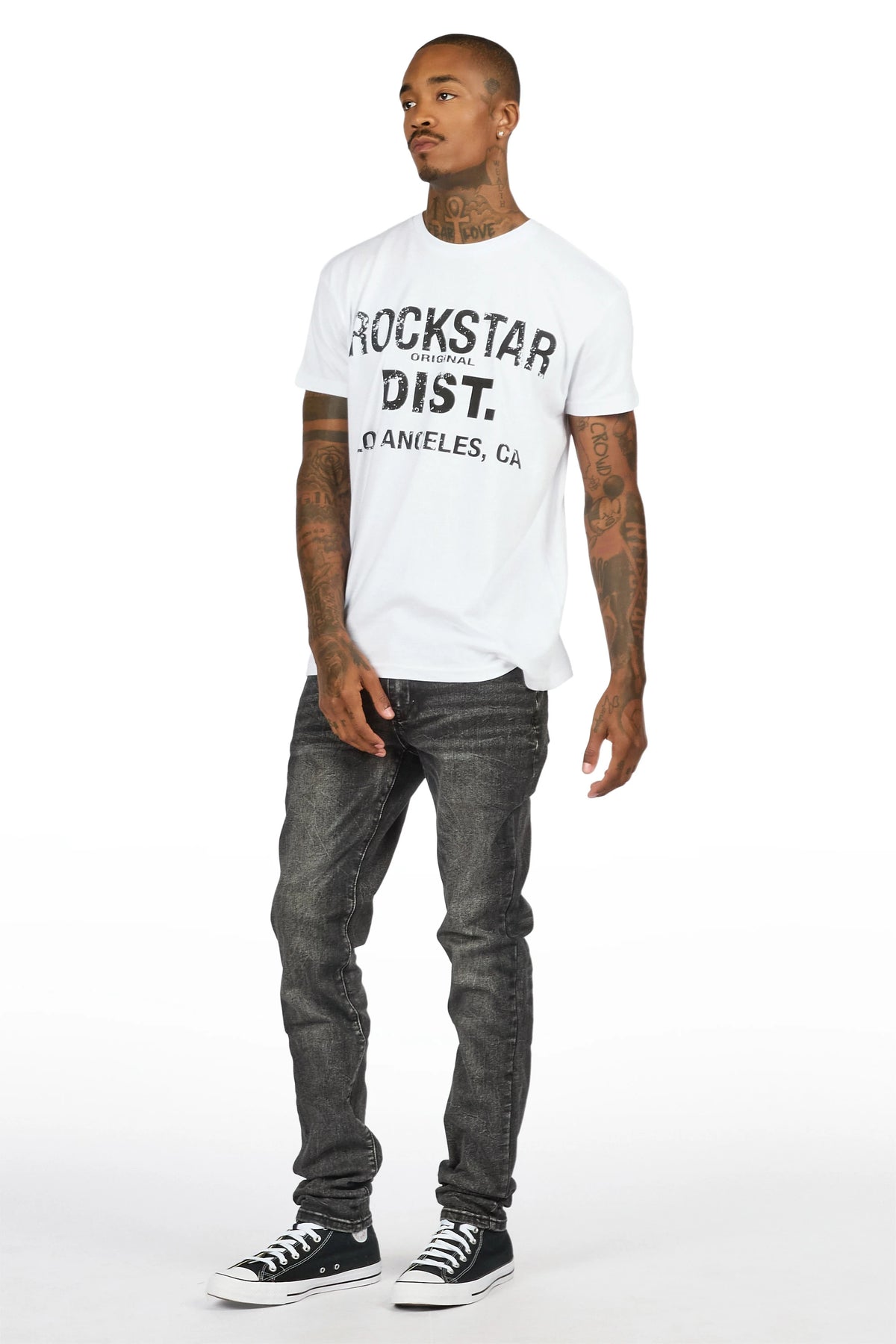 Oloko Dark Grey Slim Fit Jean