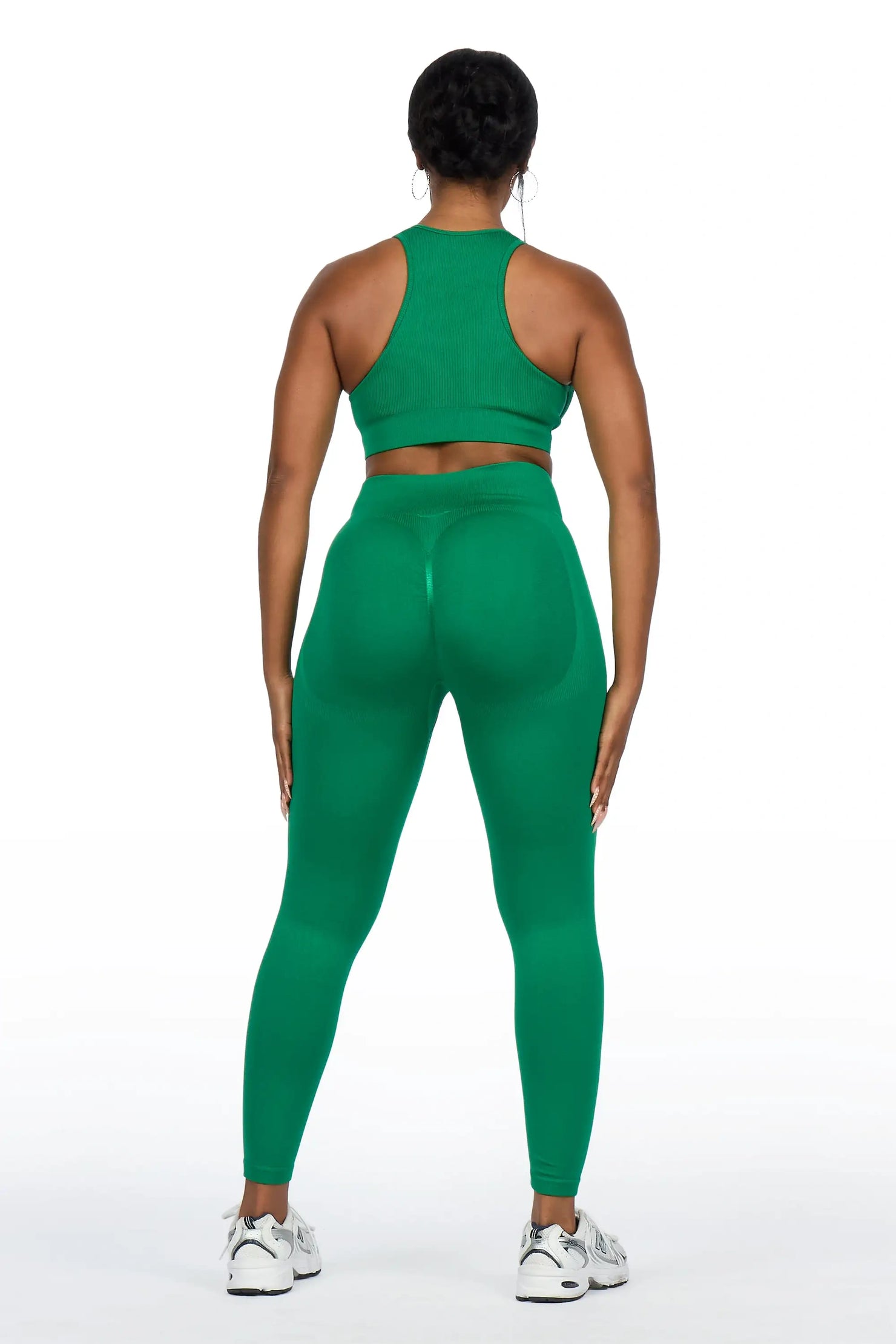 Brevyn Green Tank Active Legging Set
