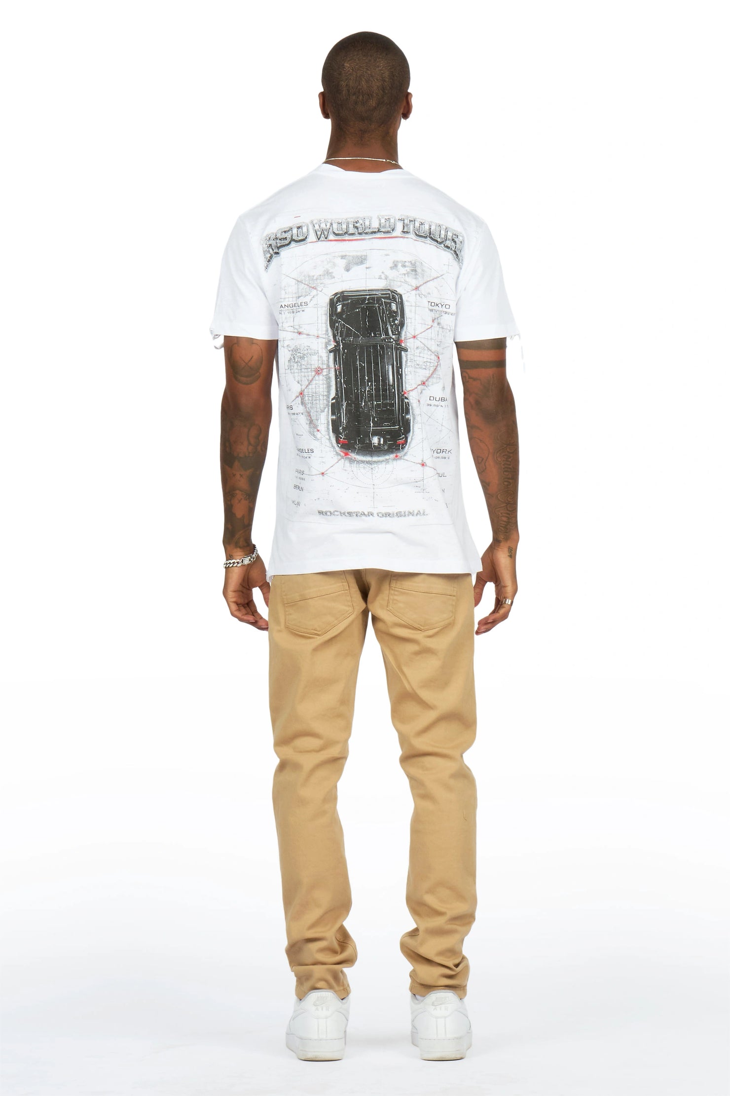 Devaughn Khaki Slim Fit Jean