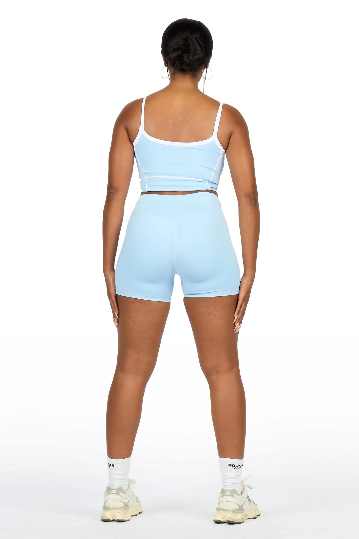 Lamiria Blue Active Bike Short Set