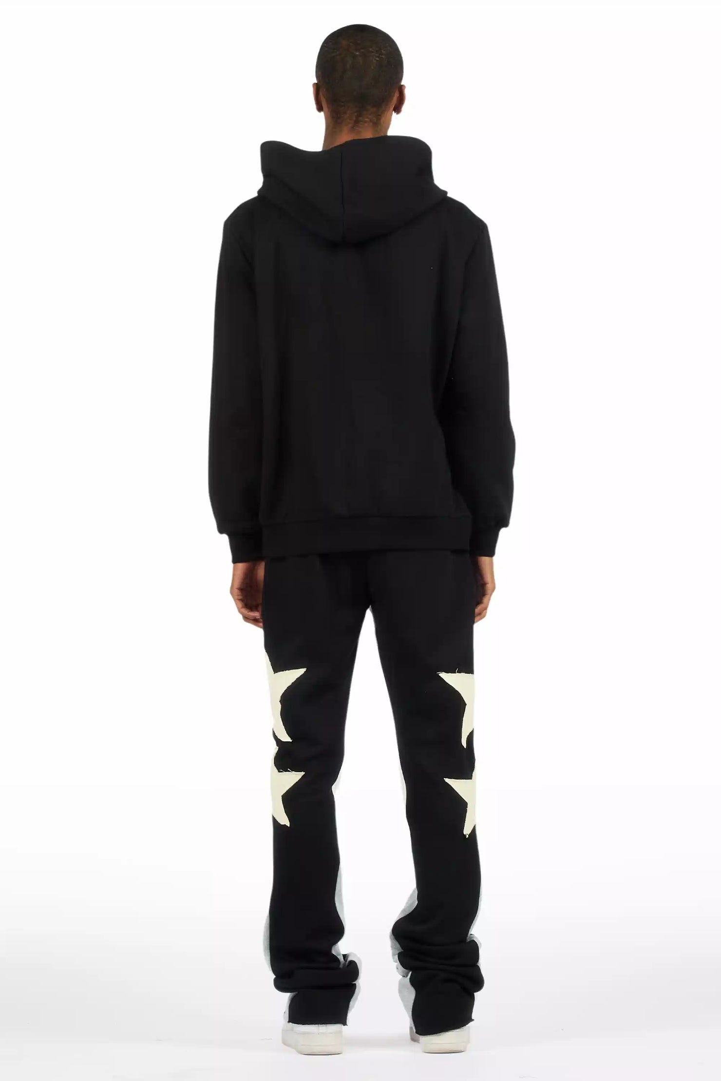 Pacino Black Stacked Track Set