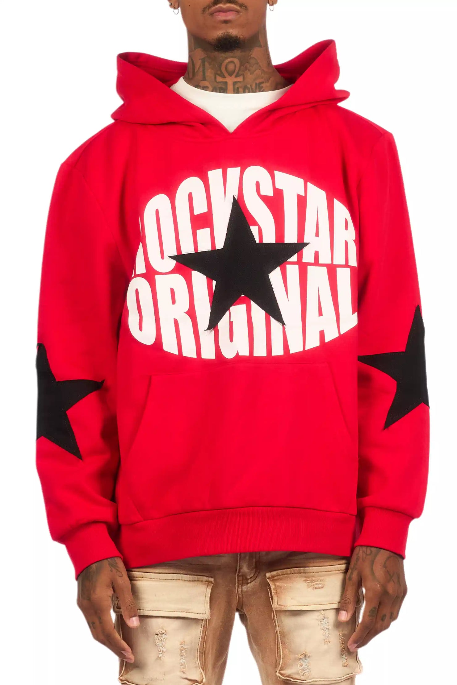 States 2.0 Red Graphic Hoodie