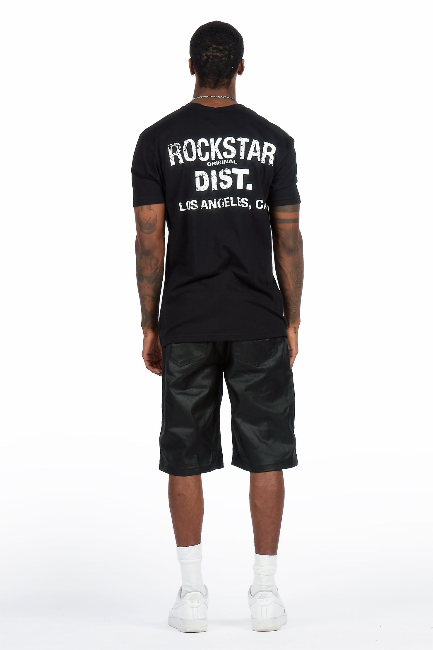 Esco Black Denim Short