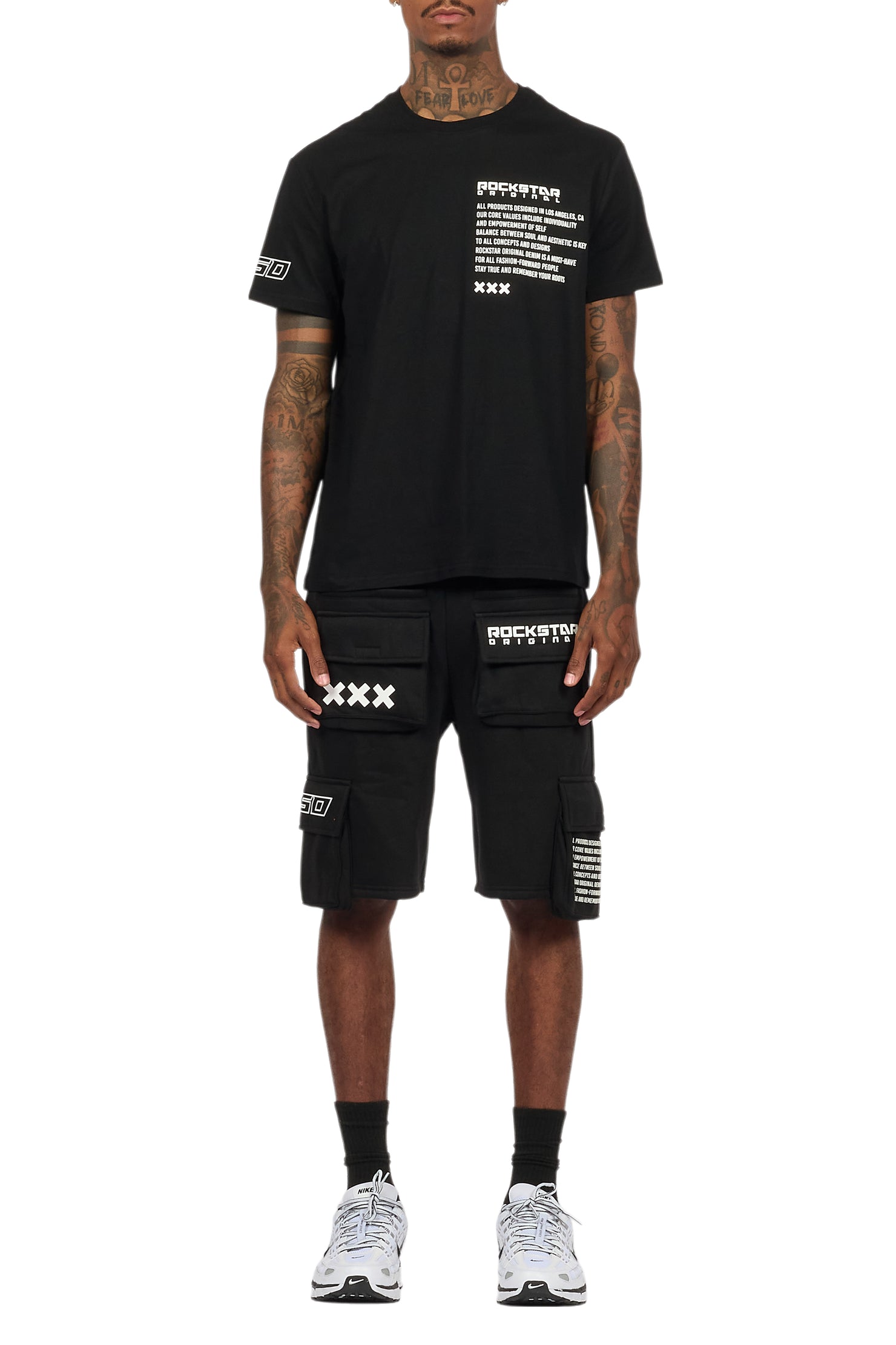 Jash Black Short Set