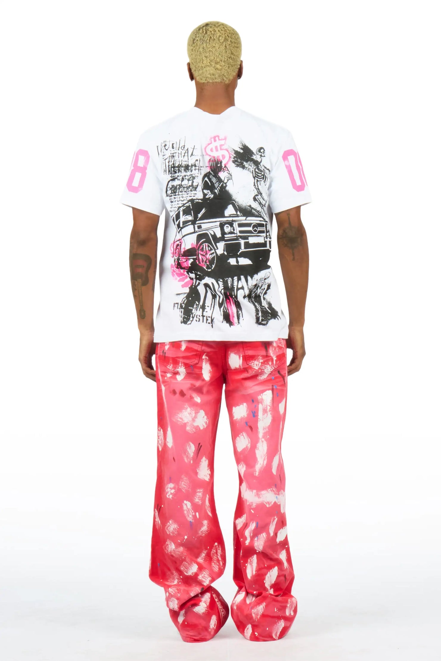 Novi Red Painter Baggy Fit Jean