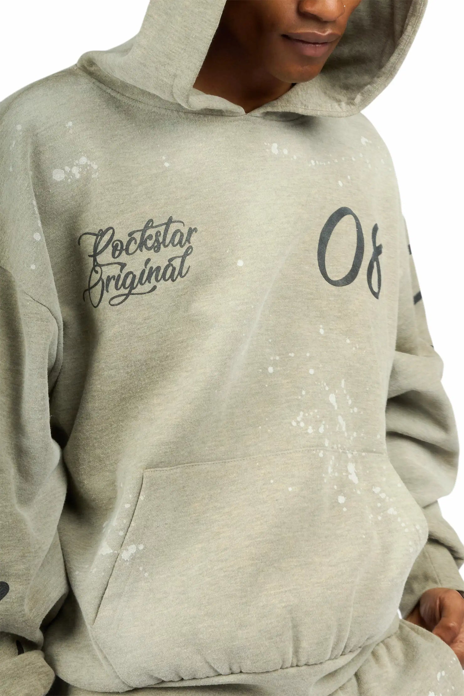 Hanif 2.0 Vintage Dark Oatmeal Hoodie/ Relaxed Pant Track Set