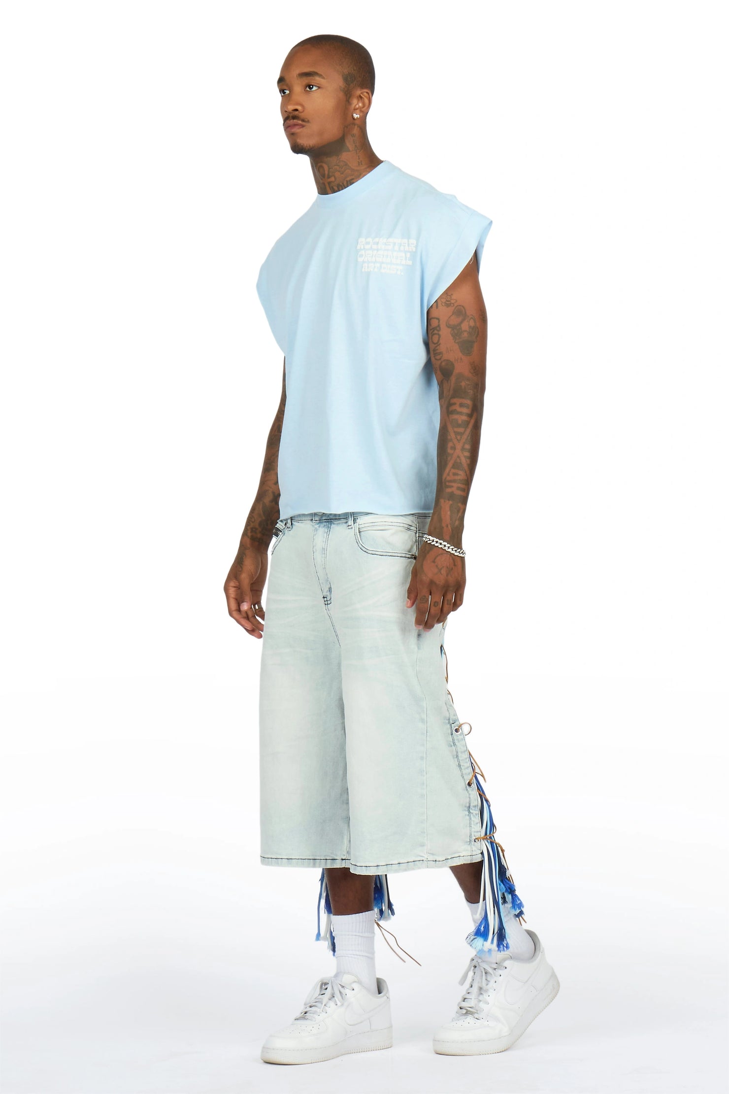 Otto Light Blue Jort