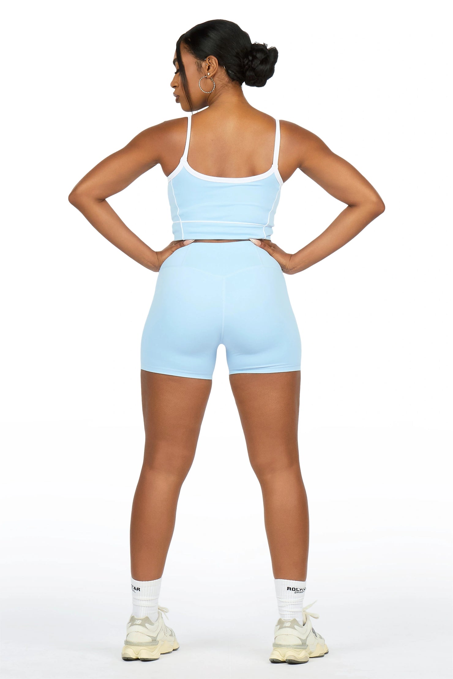 Lamiria Blue Active Bike Short Set