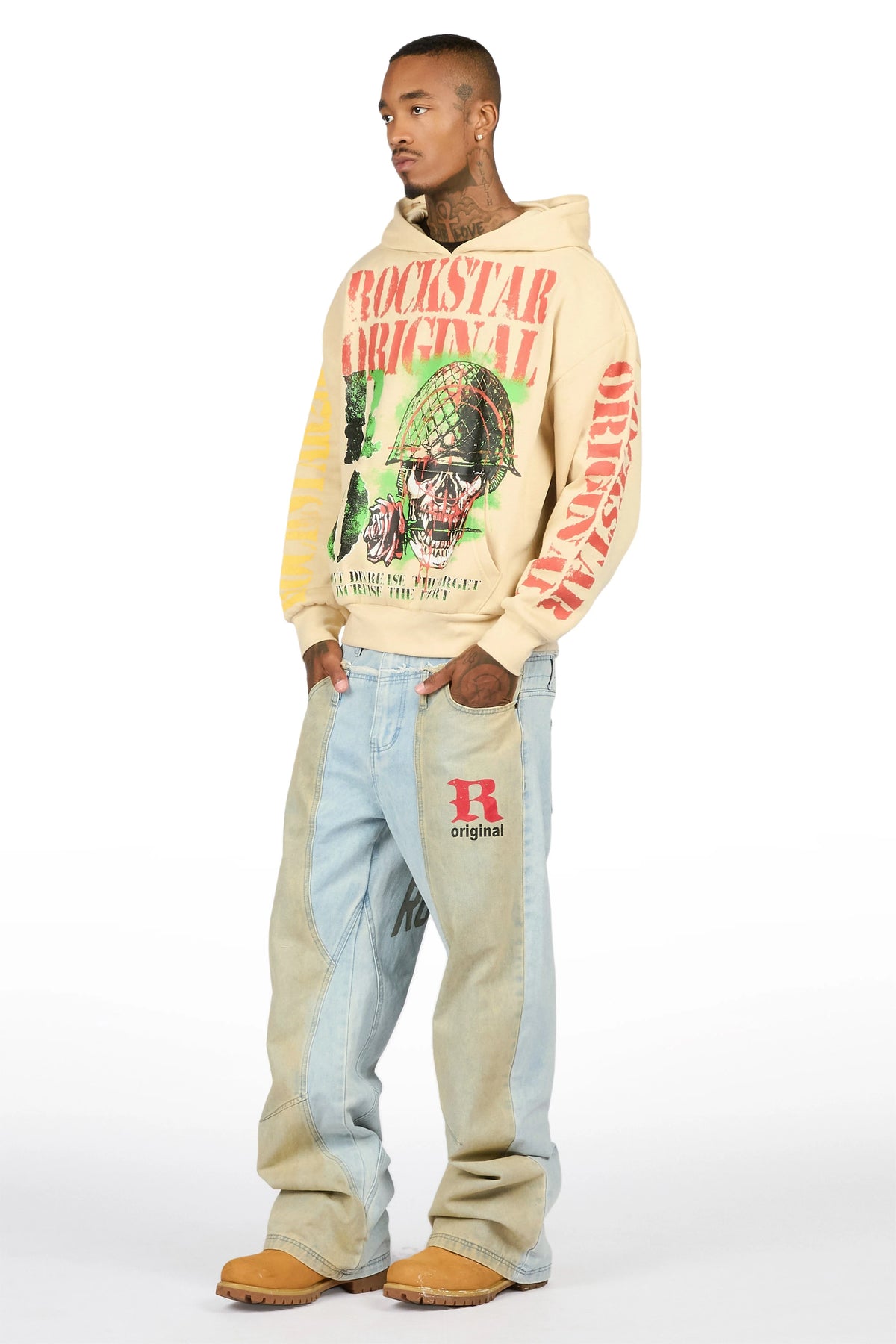 Ronin Blue Baggy Fit Jean